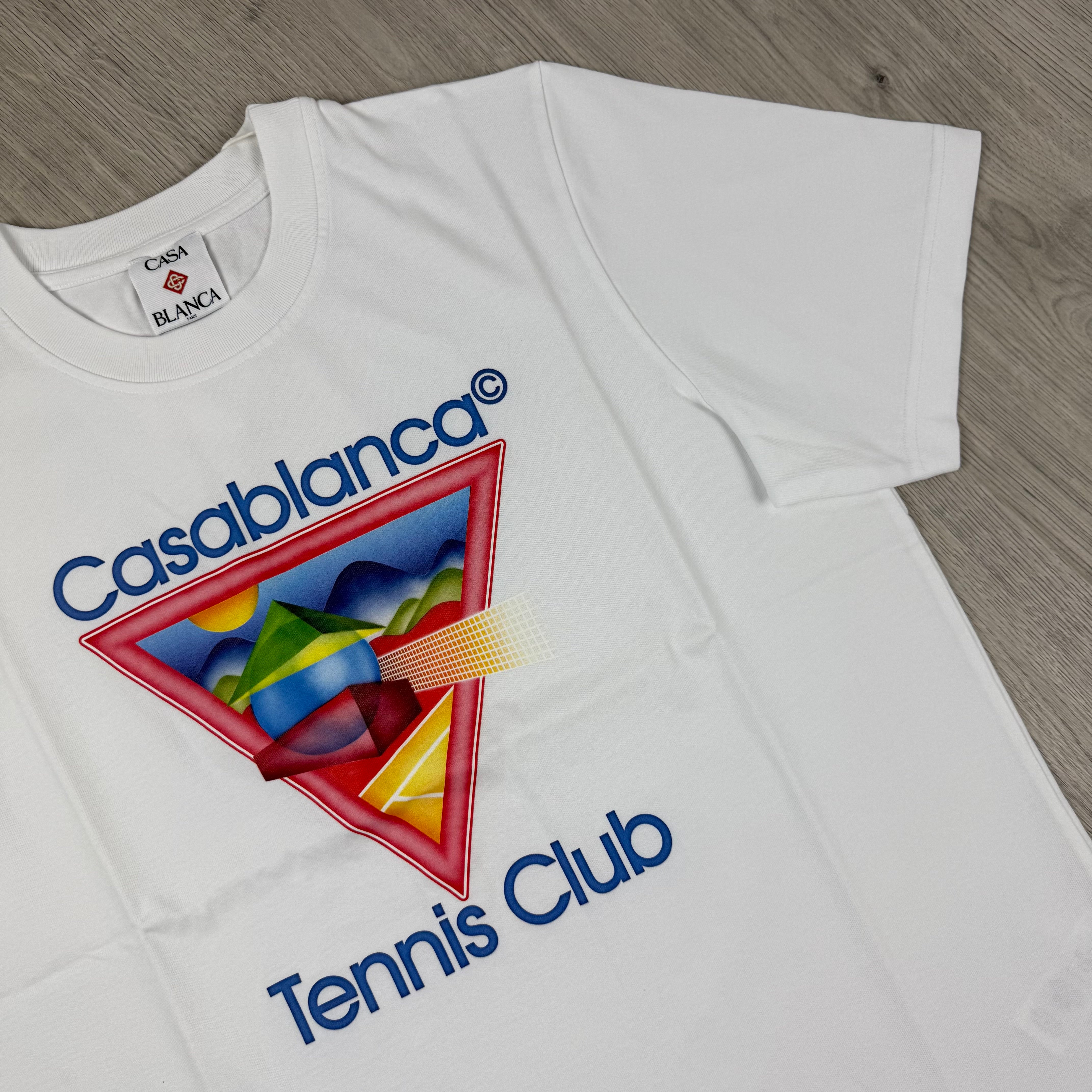 Casablanca 'Tennis Club' T-Shirt - White