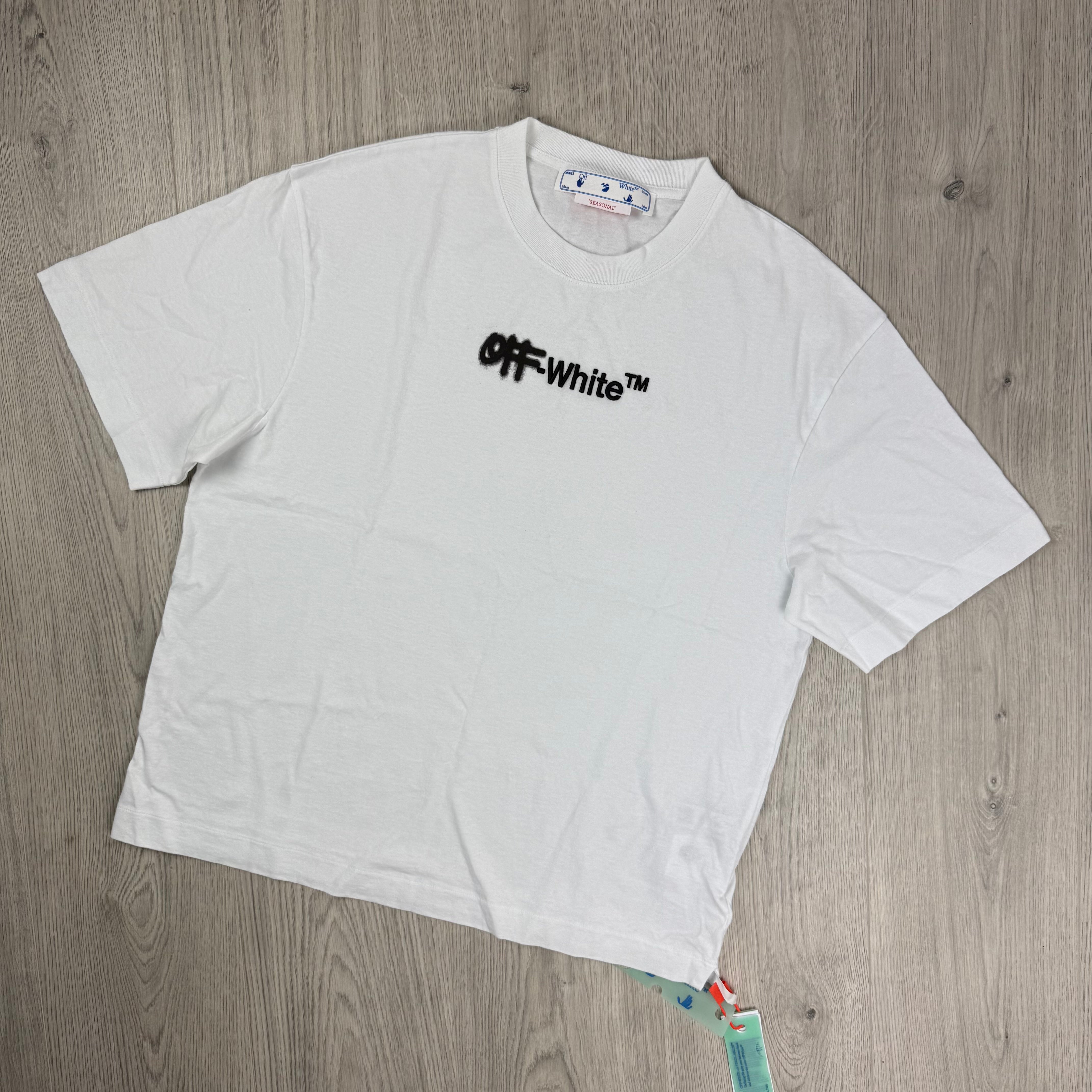 Off-White Spray T-Shirt - White