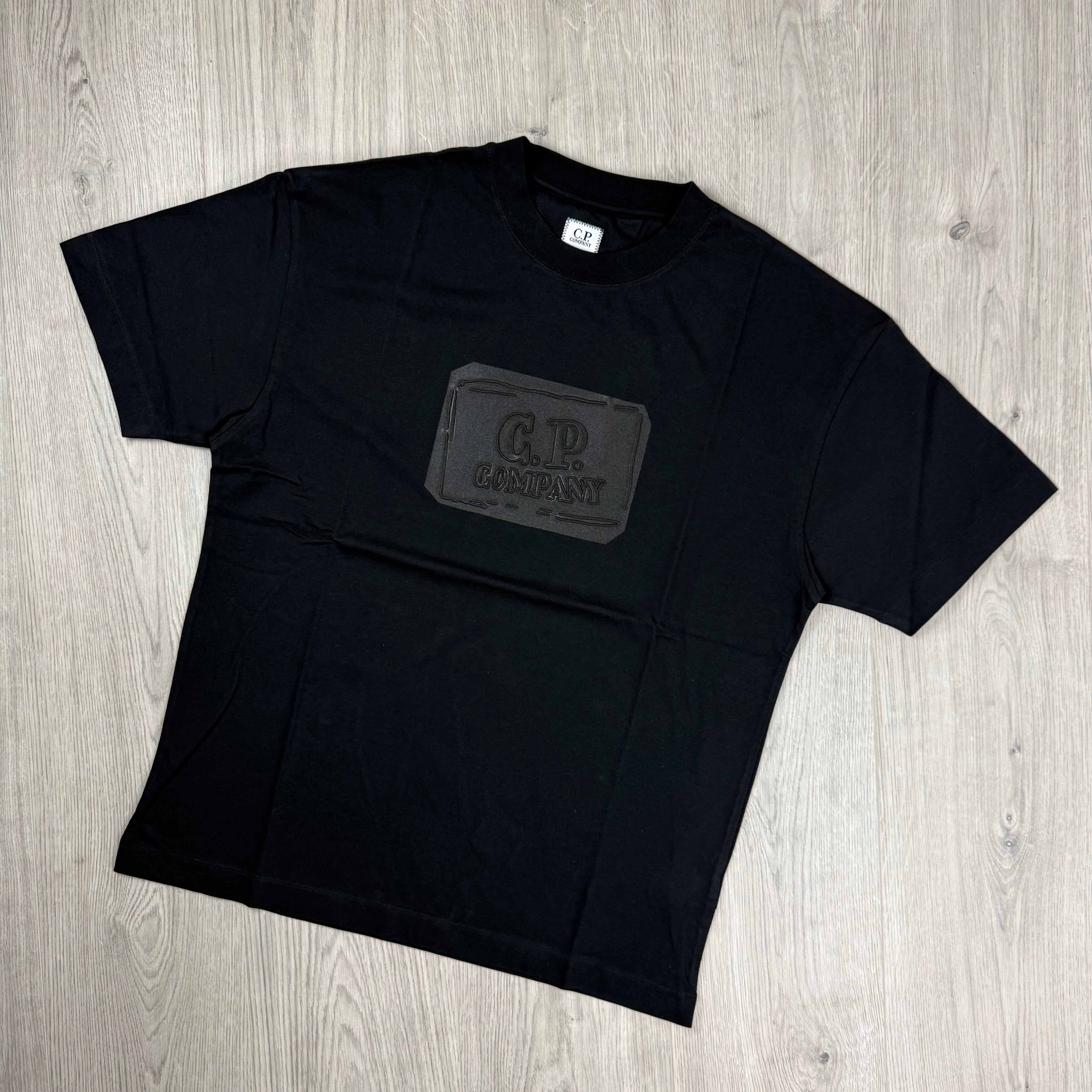 CP Company Stamp T-Shirt - Black