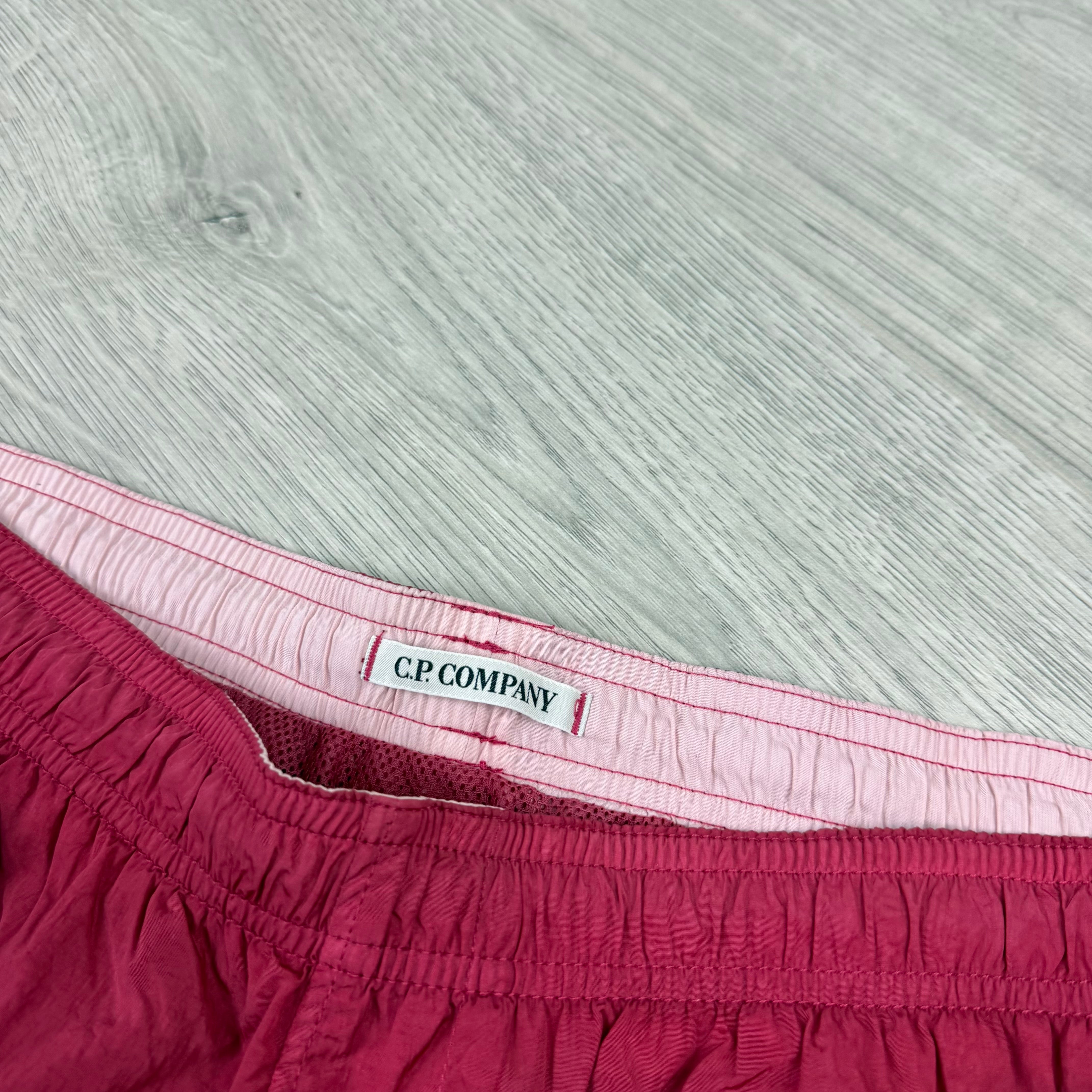 CP Company Swim Shorts - Red Bud
