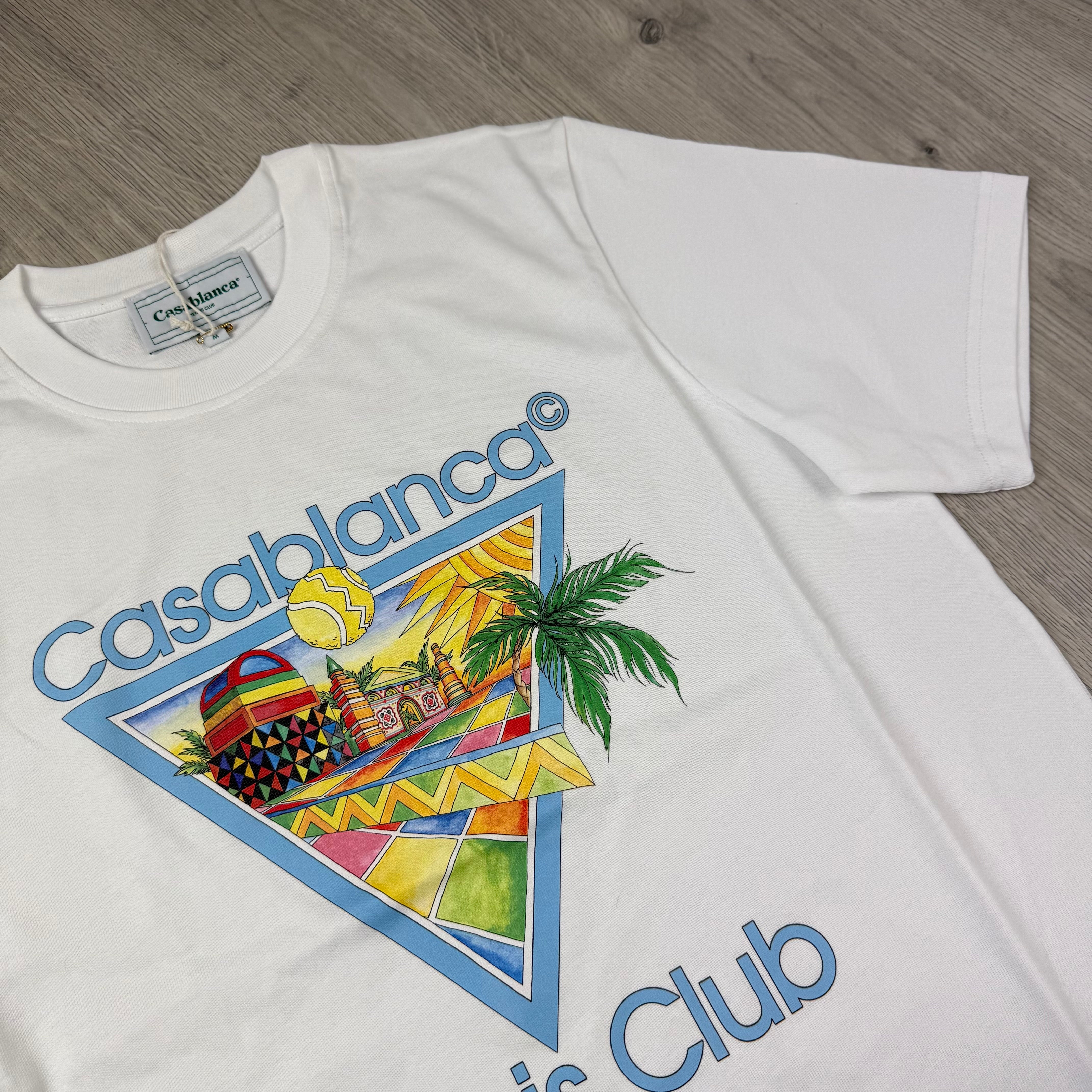 Casablanca 'Tennis Club' T-Shirt - White