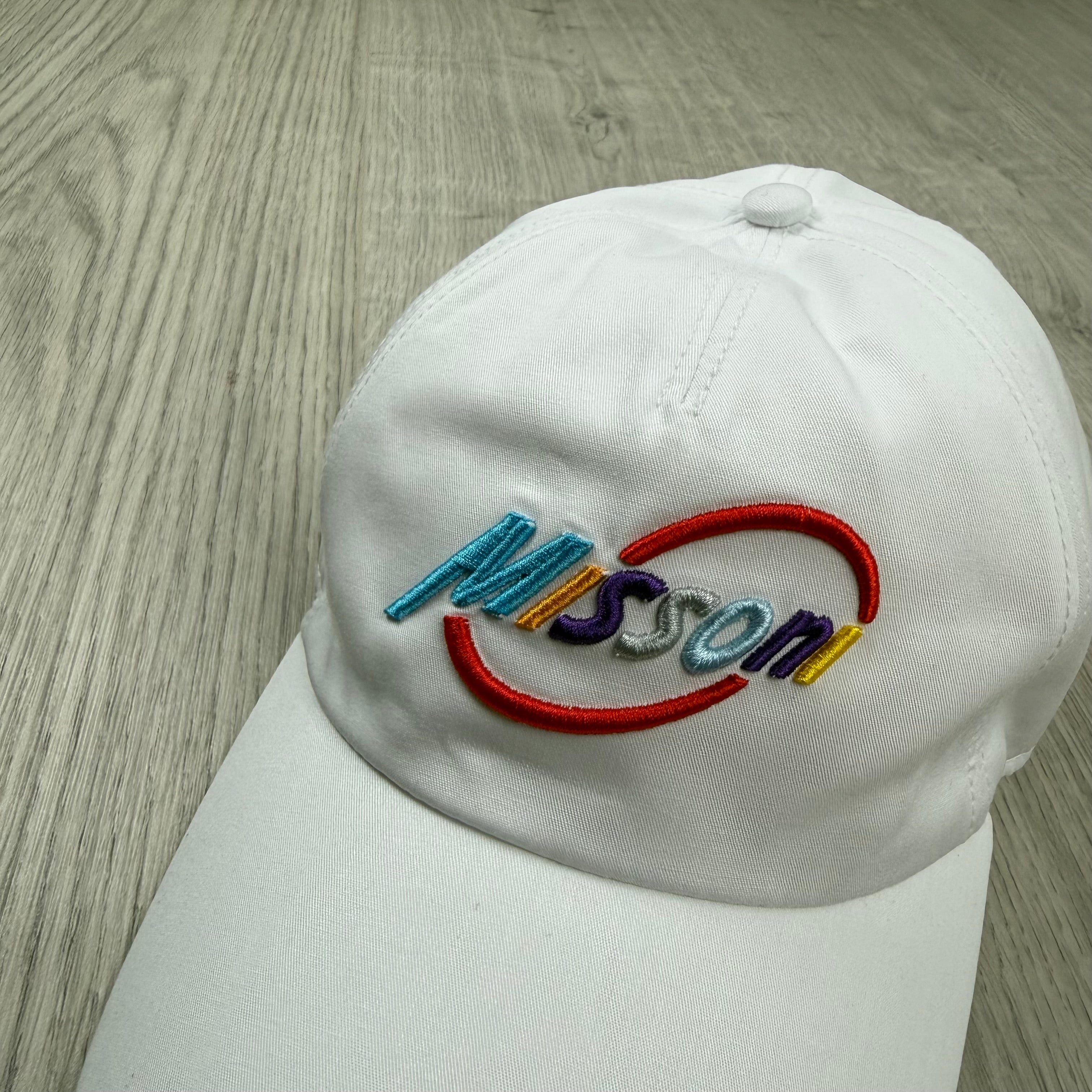 Missoni Visor Baseball Cap - White