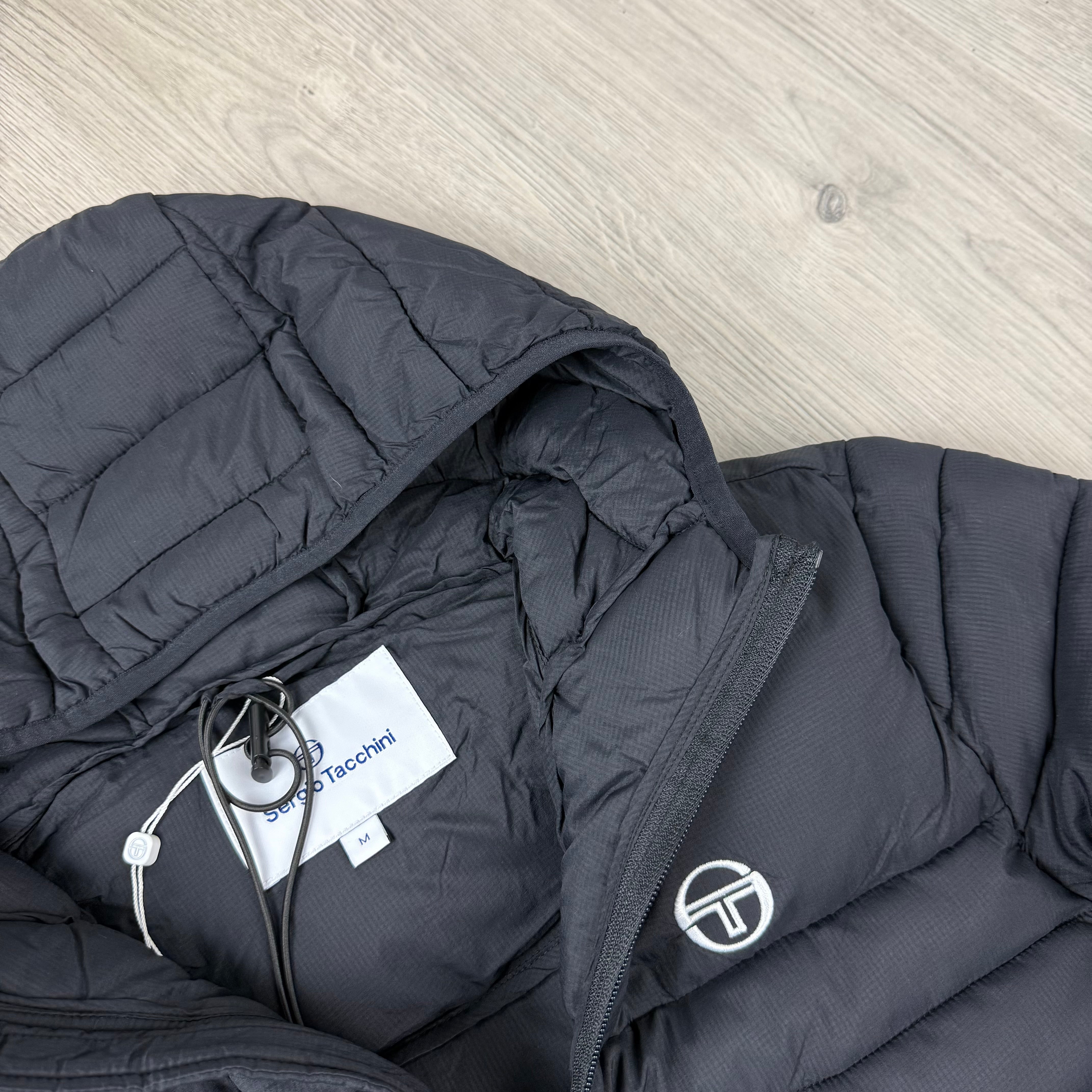 Sergio Tacchini 'Vessen 024' Puffer Jacket - Black