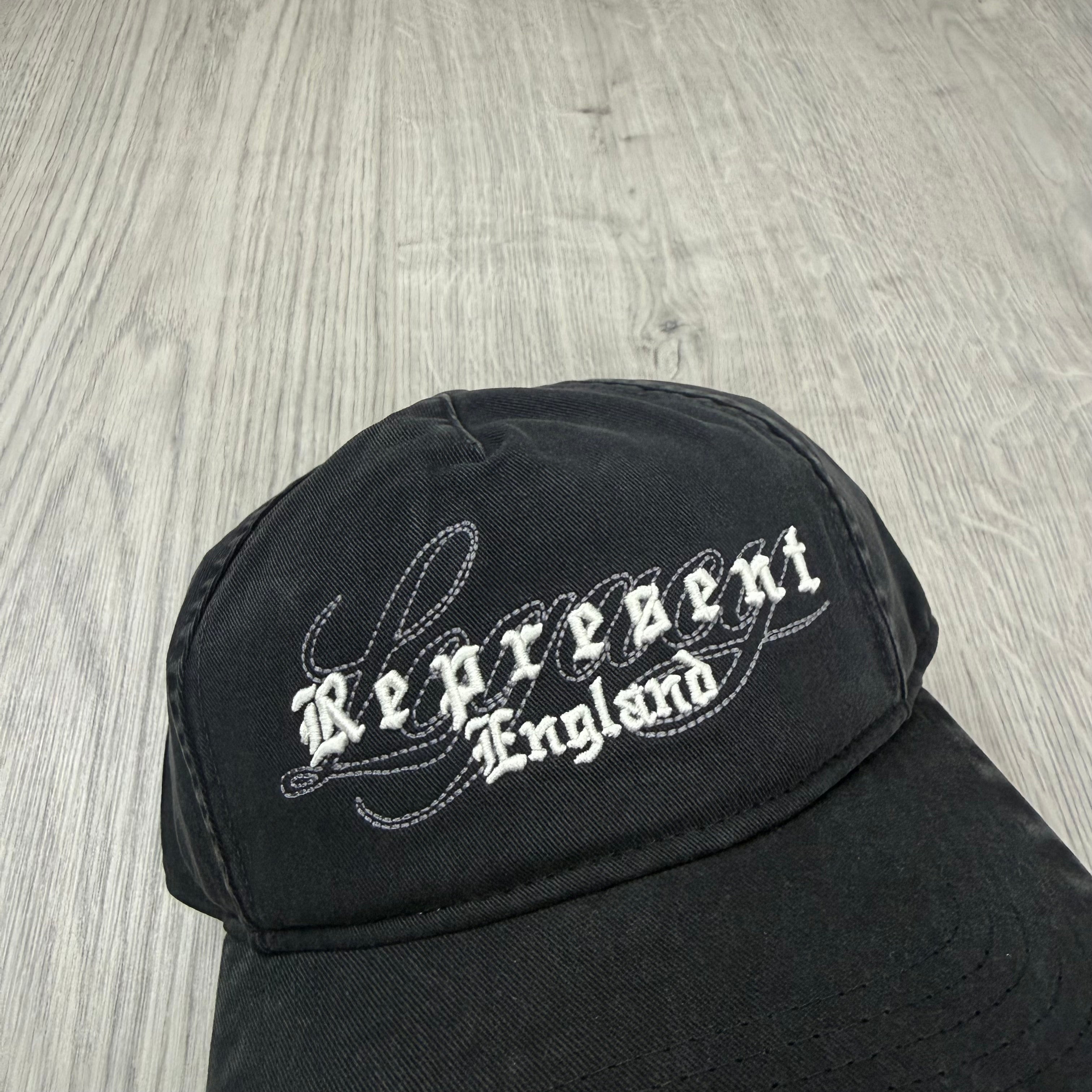 Represent Legacy Baseball Cap - Black