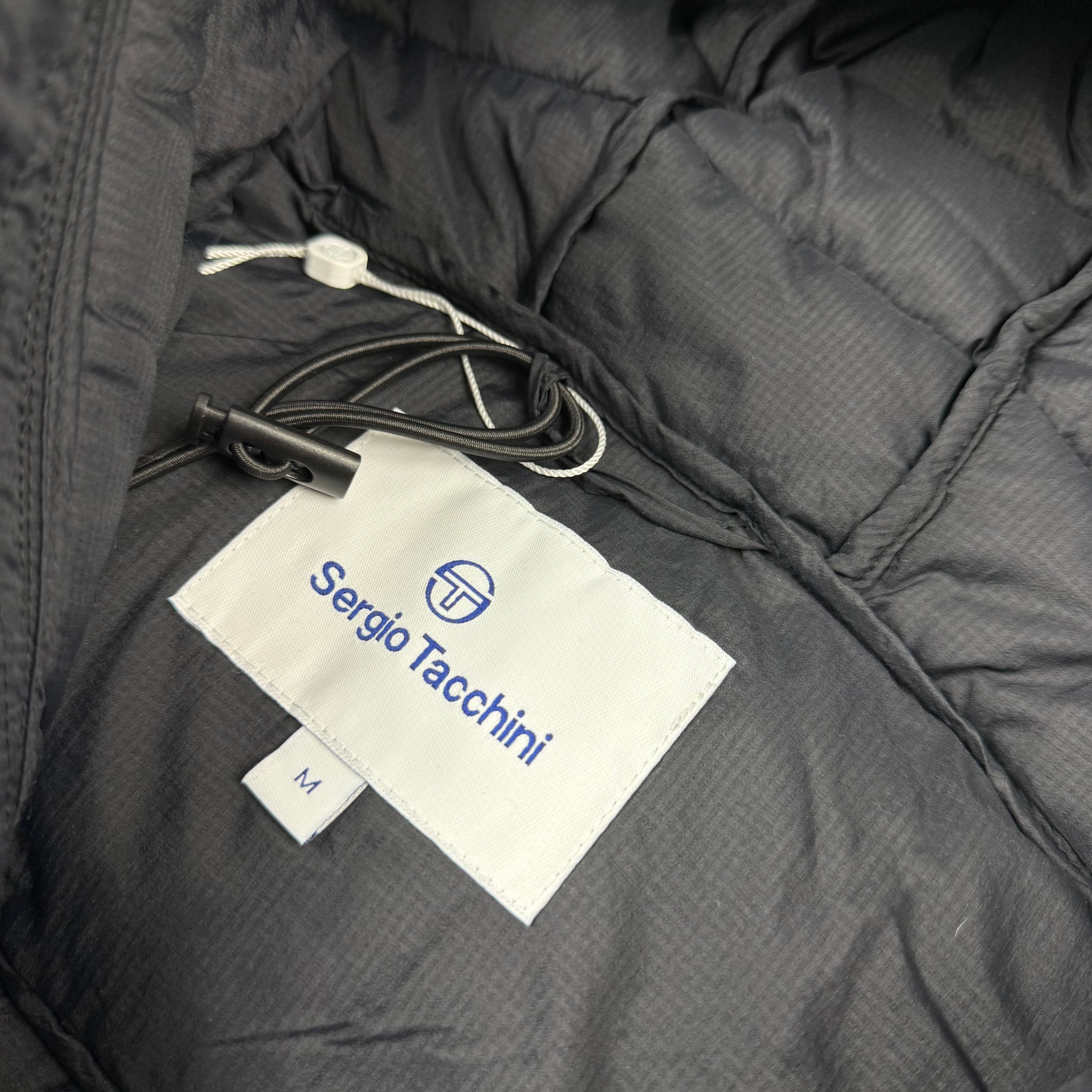 Sergio Tacchini 'Vessen 024' Puffer Gilet - Black
