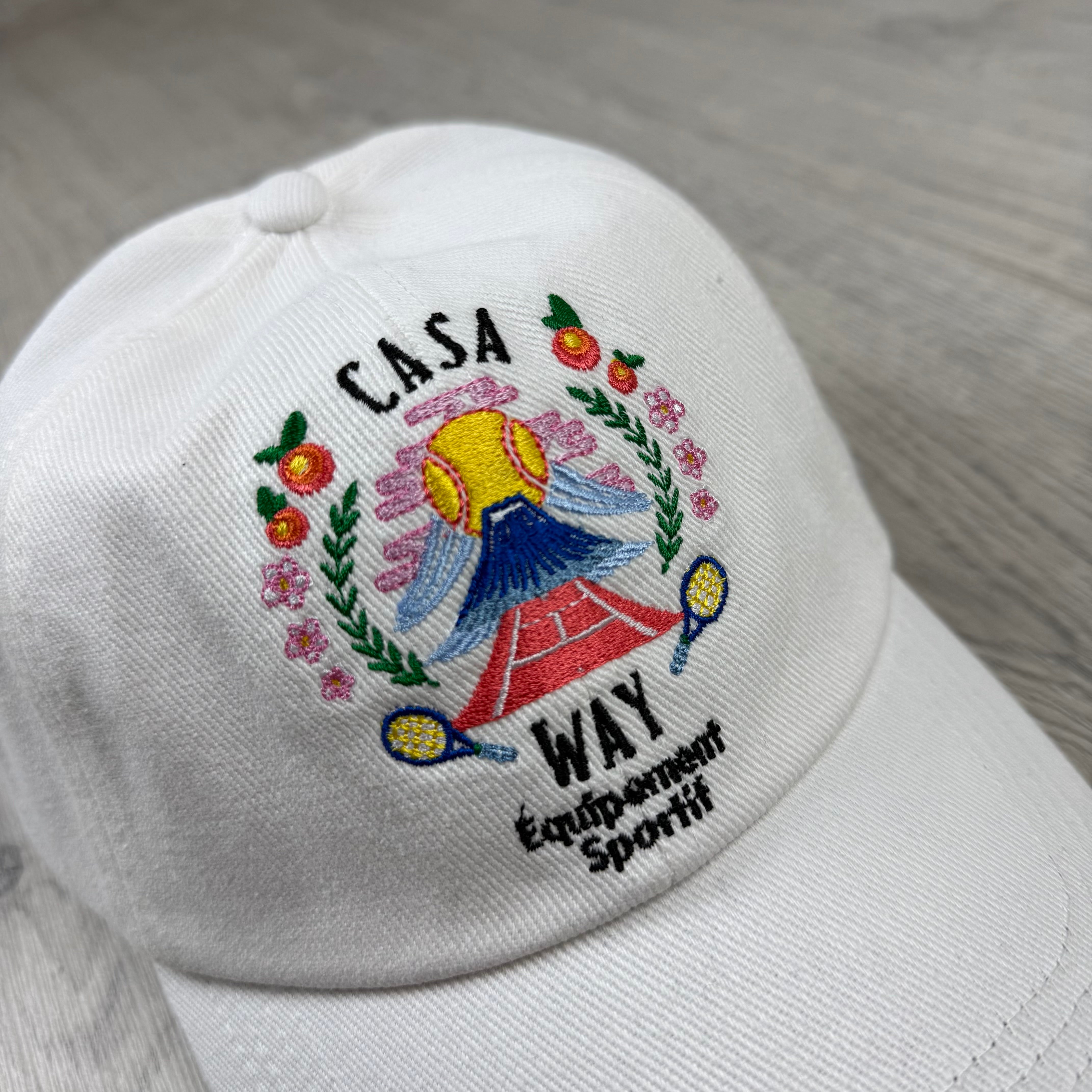 Casablanca 'Casa Way' Baseball Cap - White