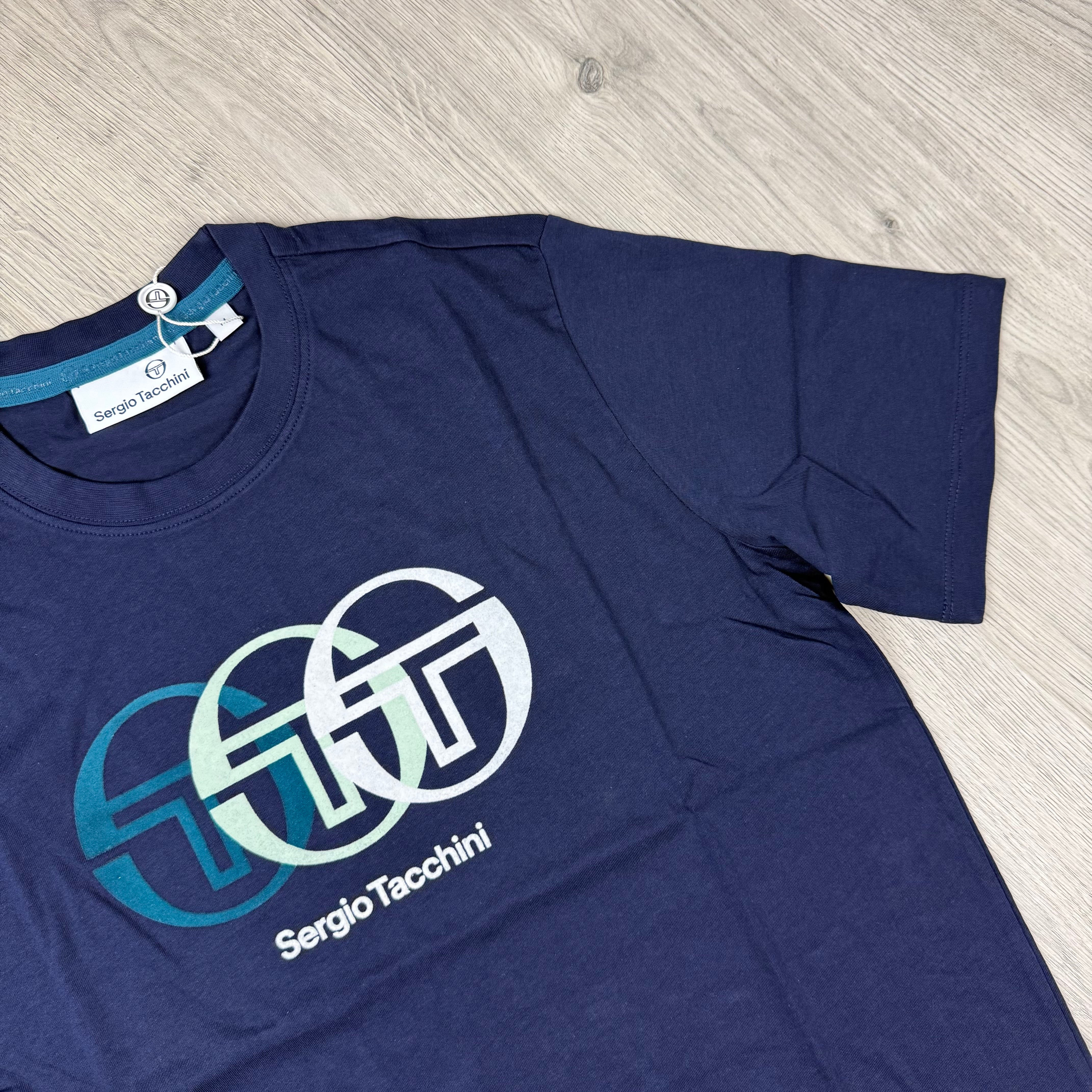 Sergio Tacchini 'Triade' T-Shirt - Navy