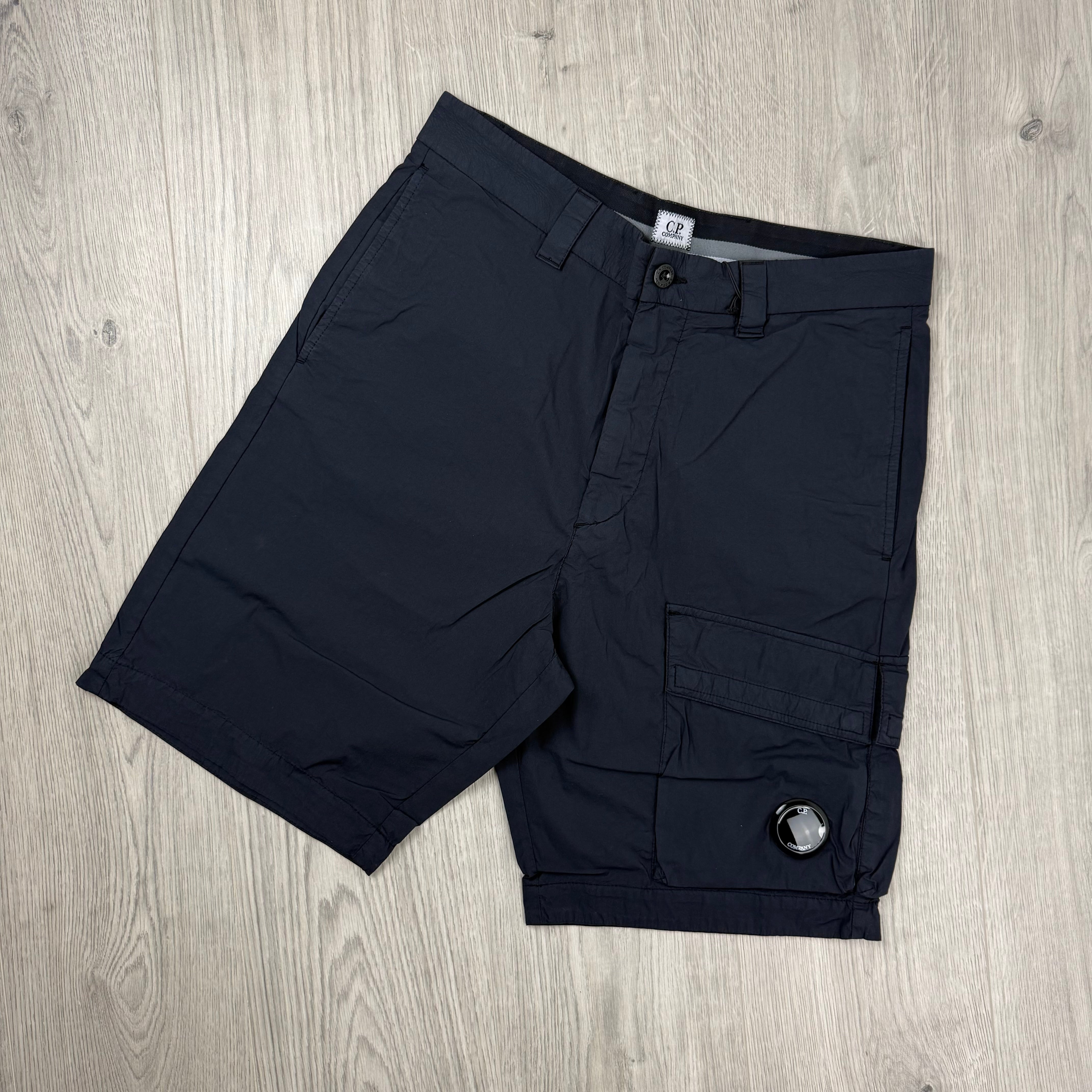 CP Company 50 Fili Cargo Shorts - Navy