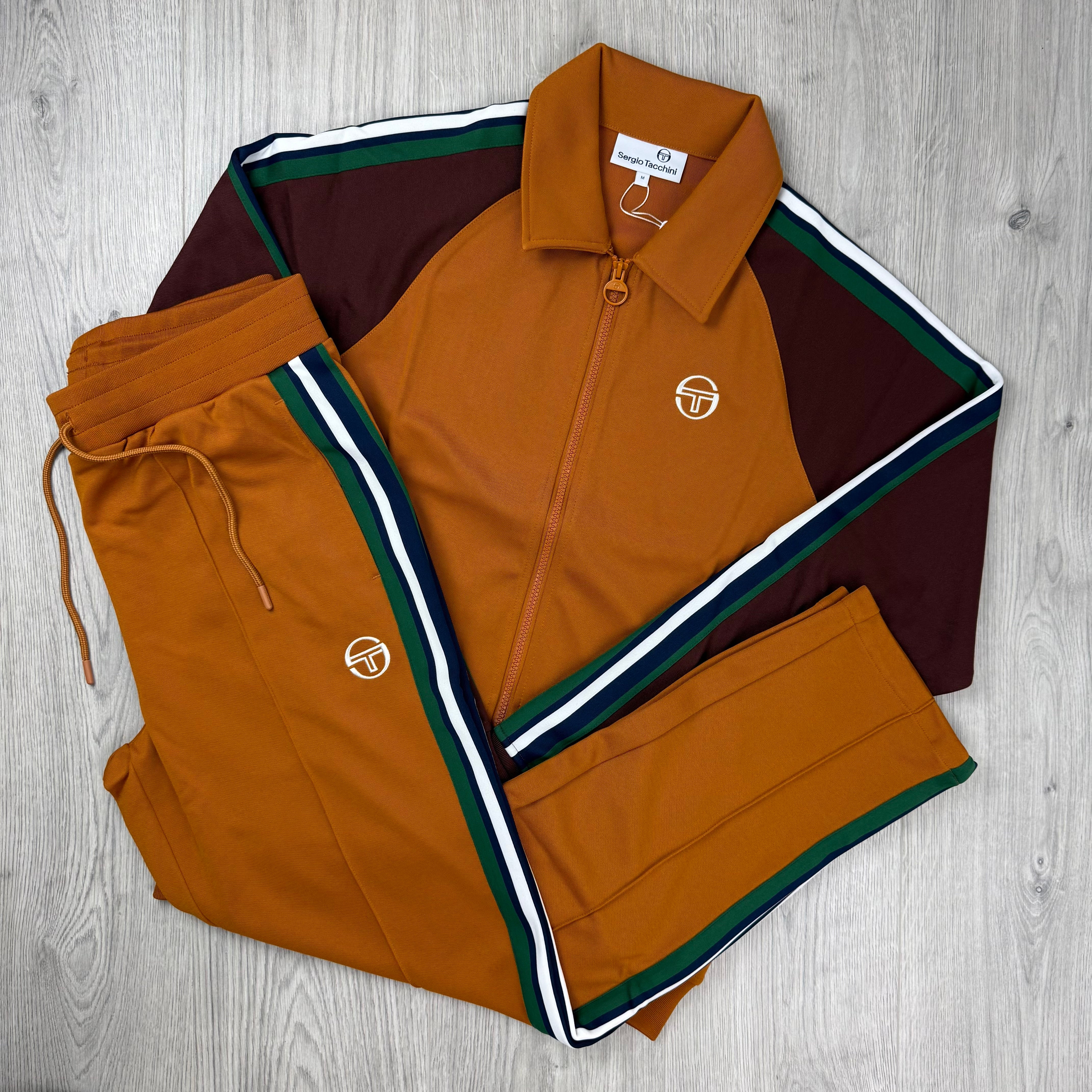 Sergio Tacchini 'Renshaw' Tracksuit - Pumpkin Spice