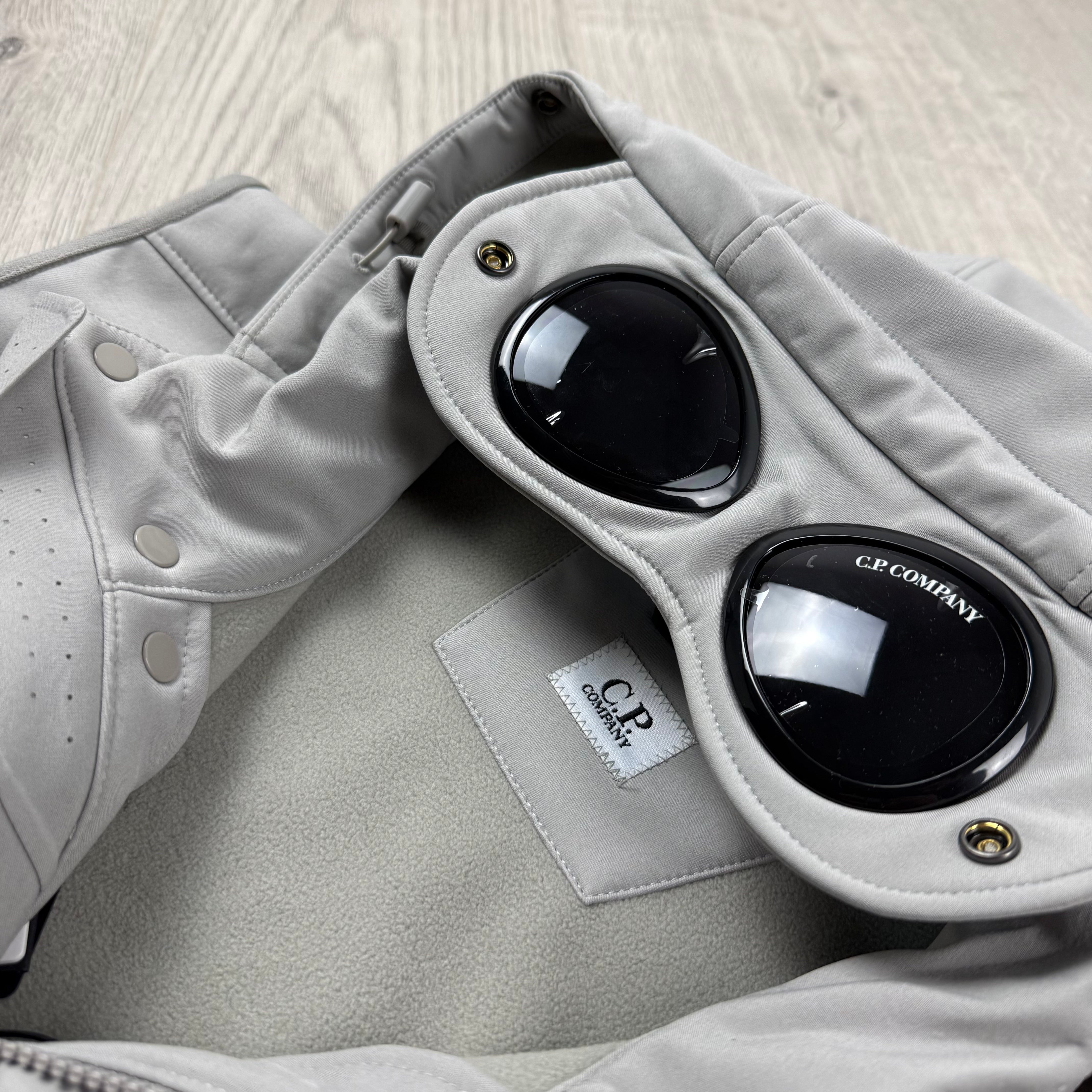 CP Company Goggle Shell Gilet - London Fog