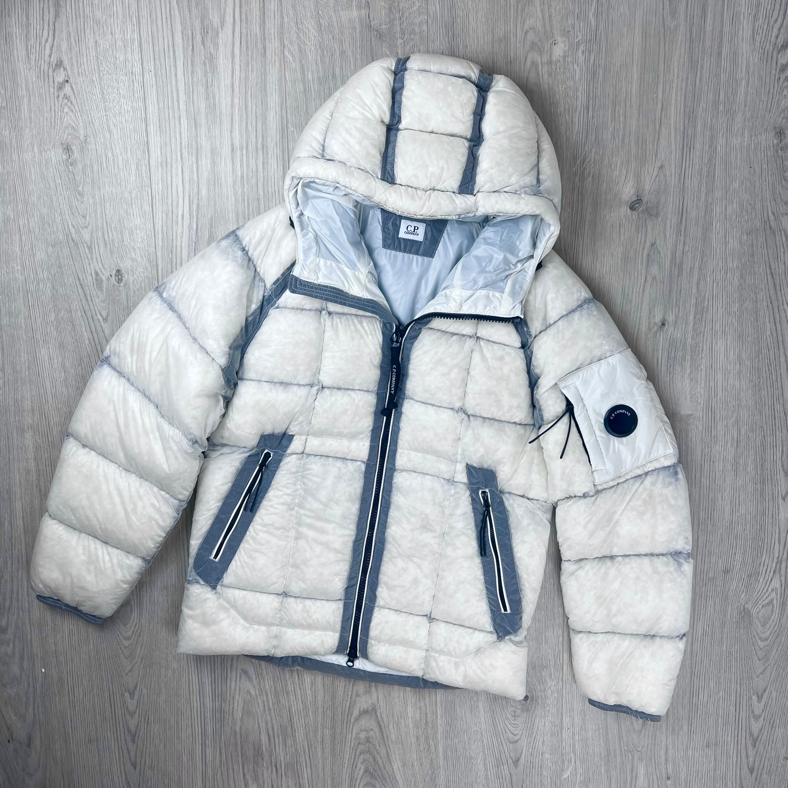 CP Company D.D. Shell Down Jacket - Gauze White