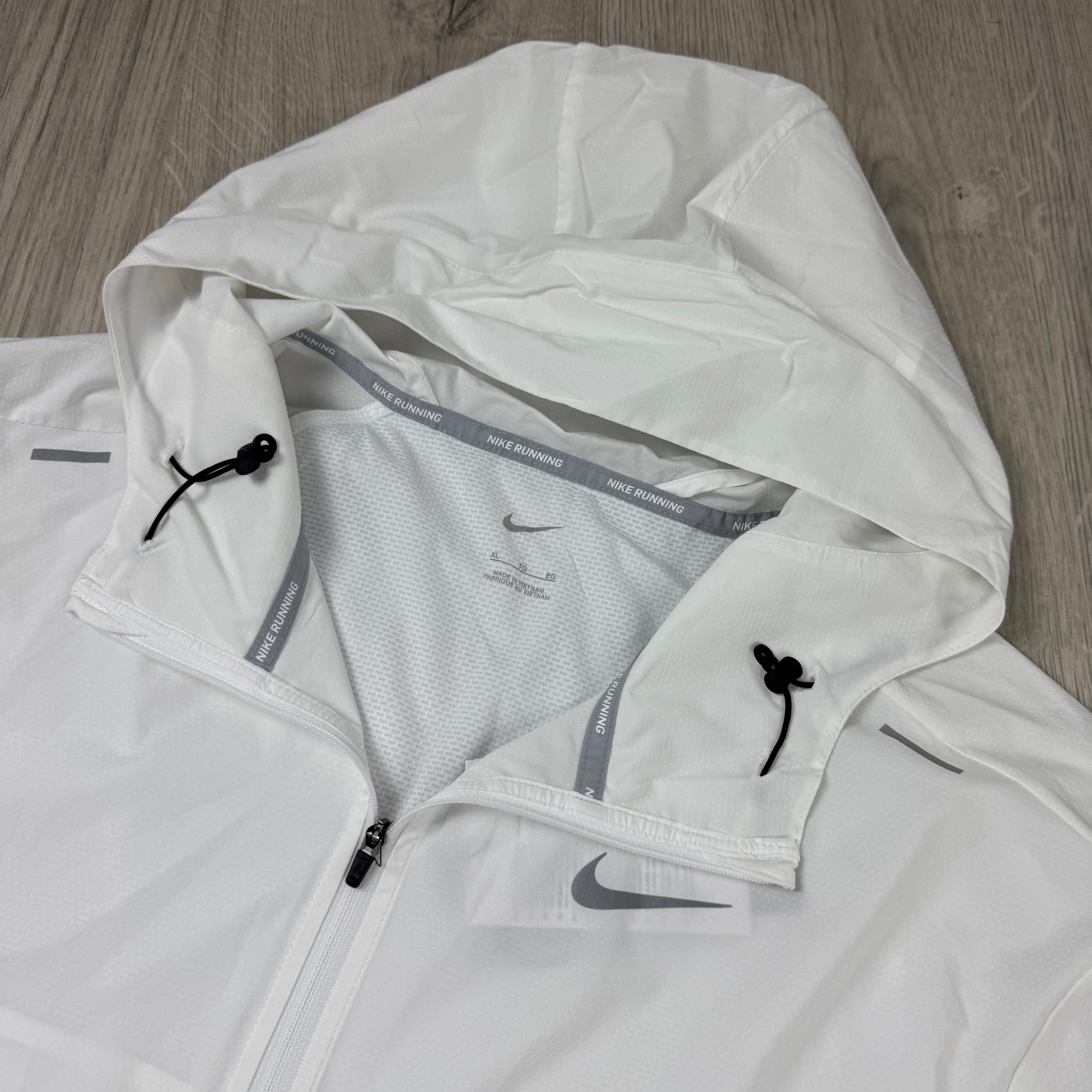 Nike Miler Repel Windbreaker - White