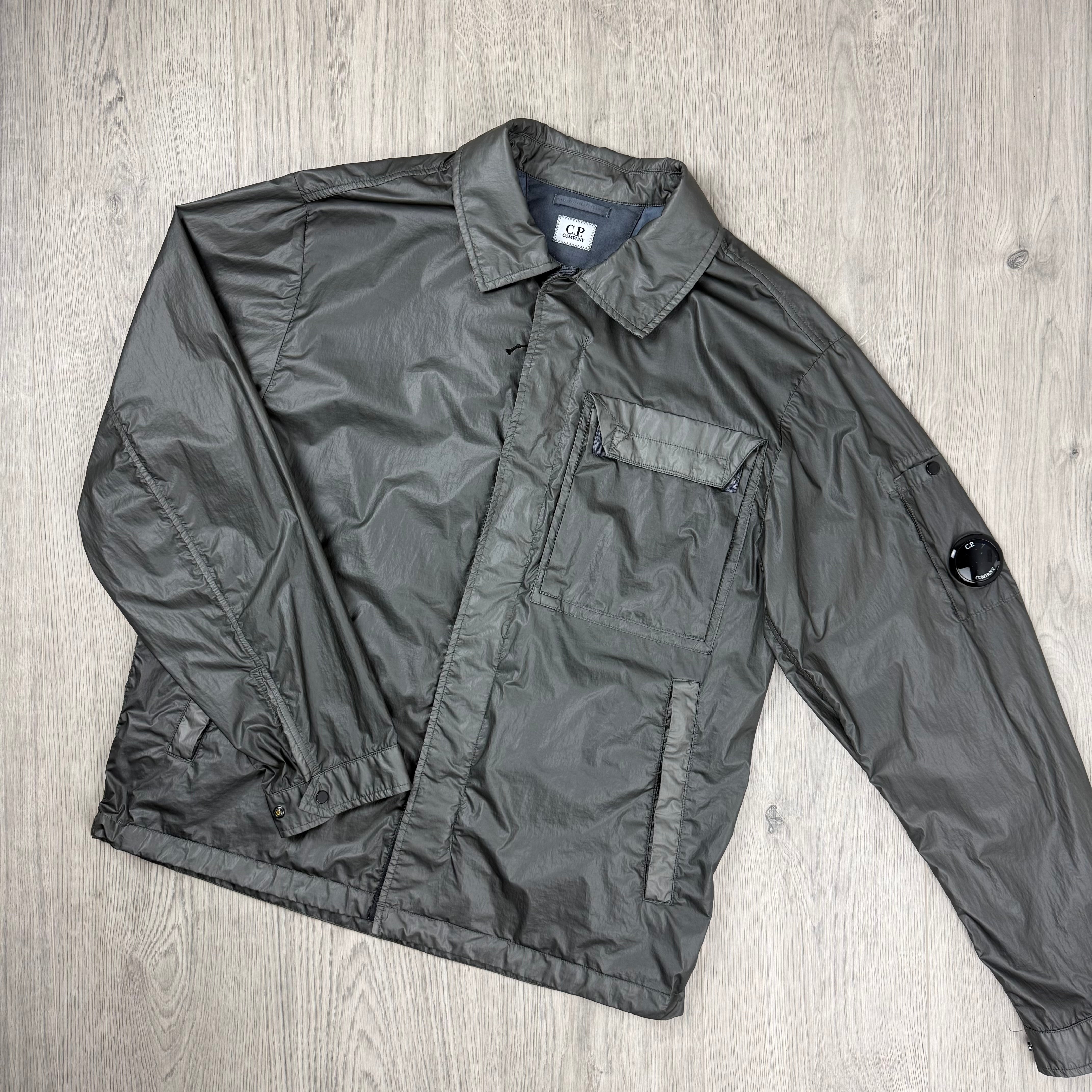 CP Company CS II Shell Jacket - Smoked Pearl