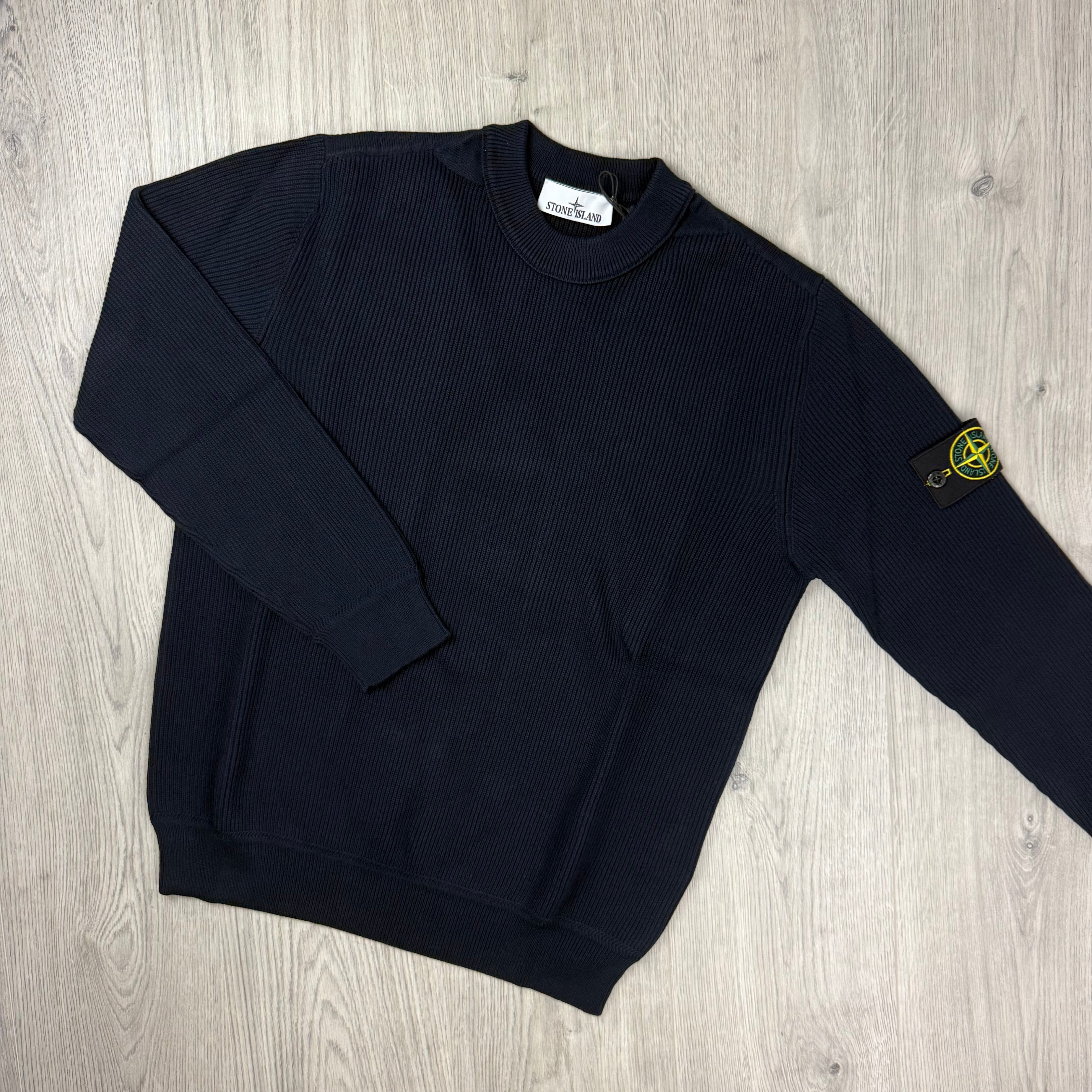 Stone Island Knit Sweatshirt - Navy