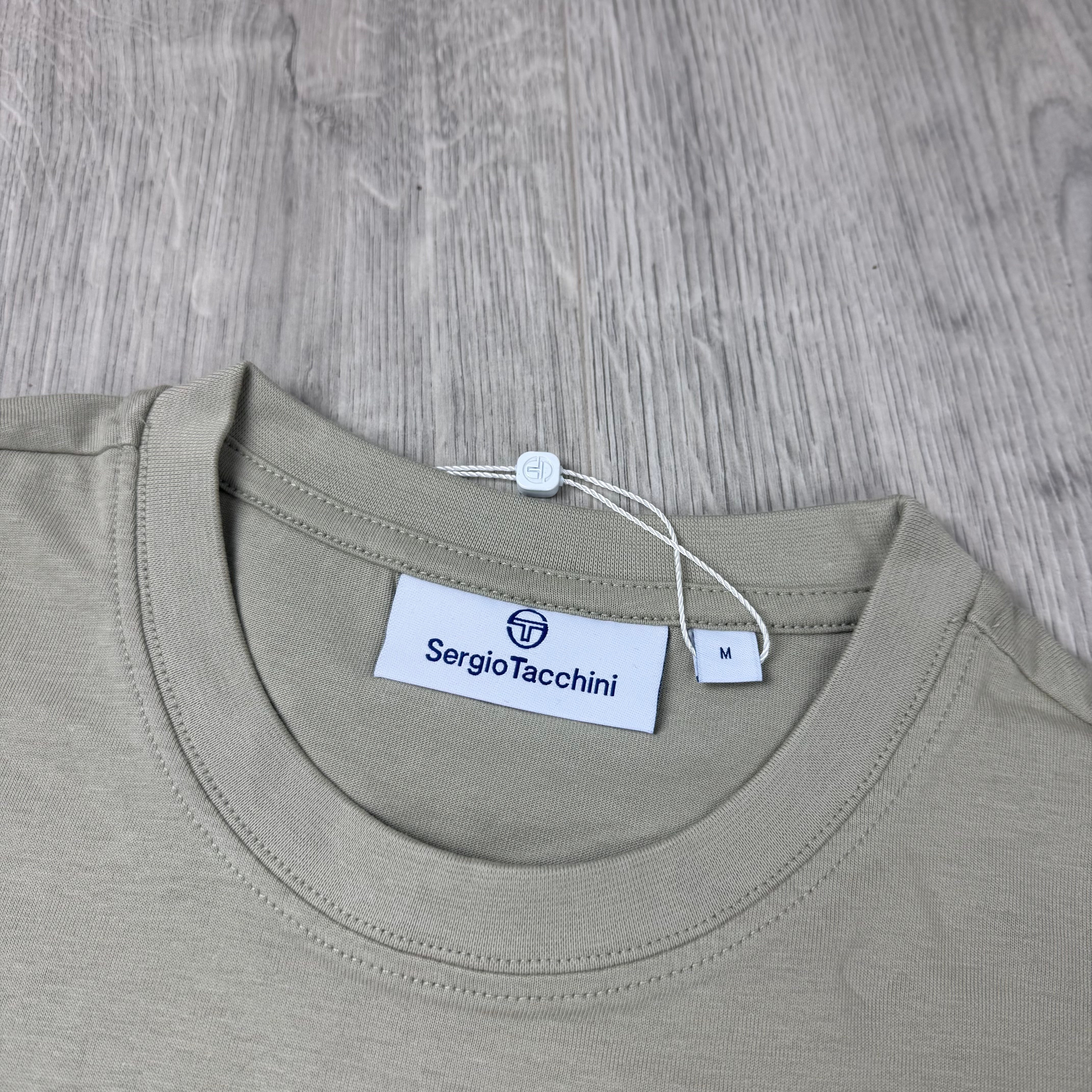 Sergio Tacchini 'Libero Co' T-Shirt - Stone
