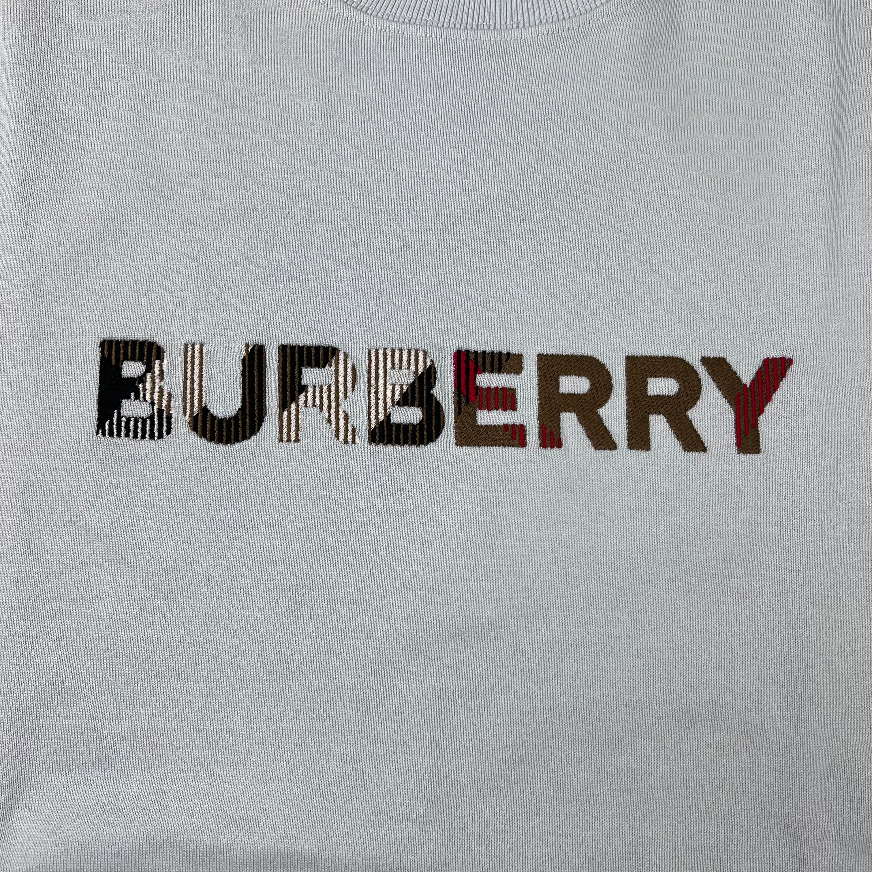 Burberry 'Ellison' T-Shirt - Pale Blue