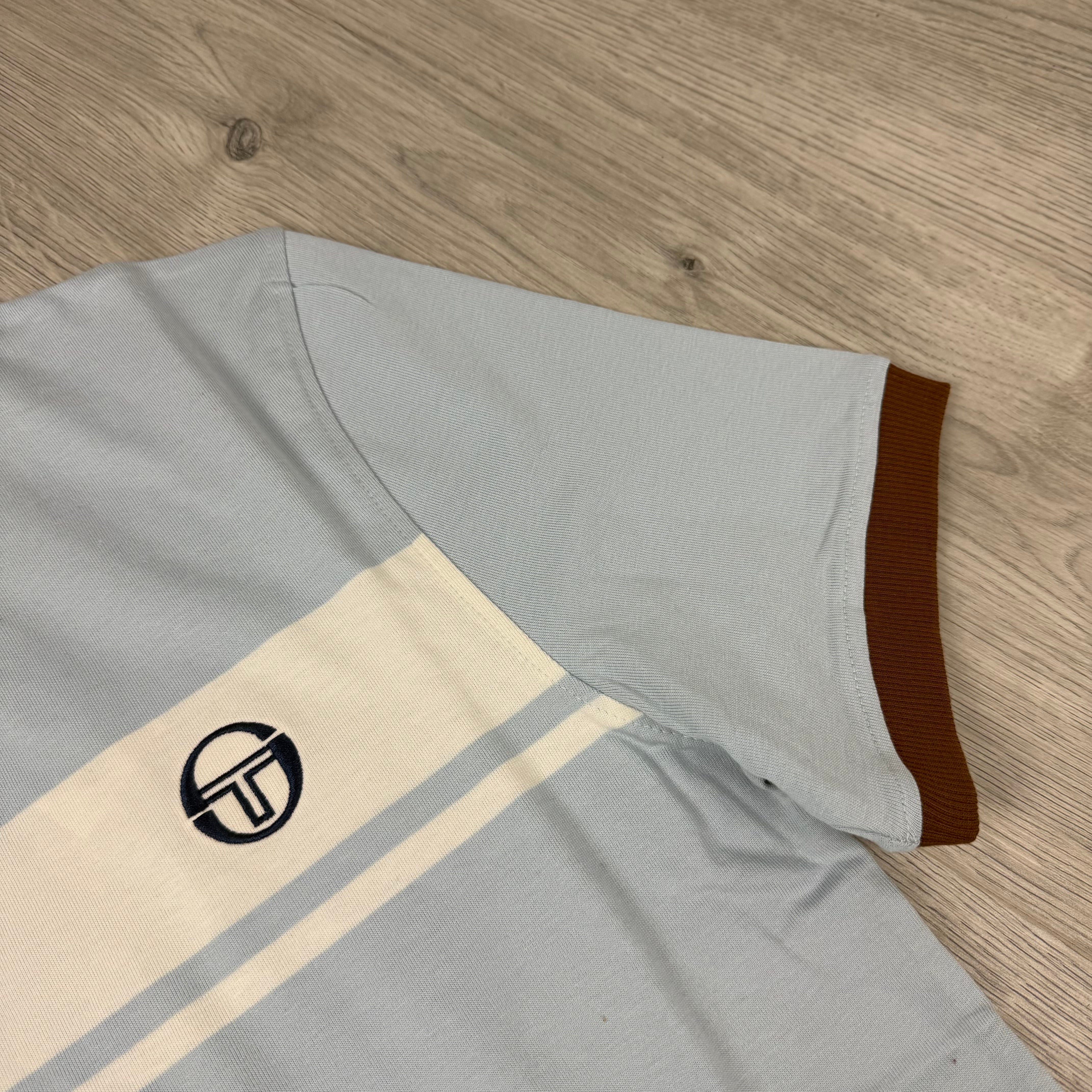 Sergio Tacchini 'Masters' T-Shirt - Baby Blue