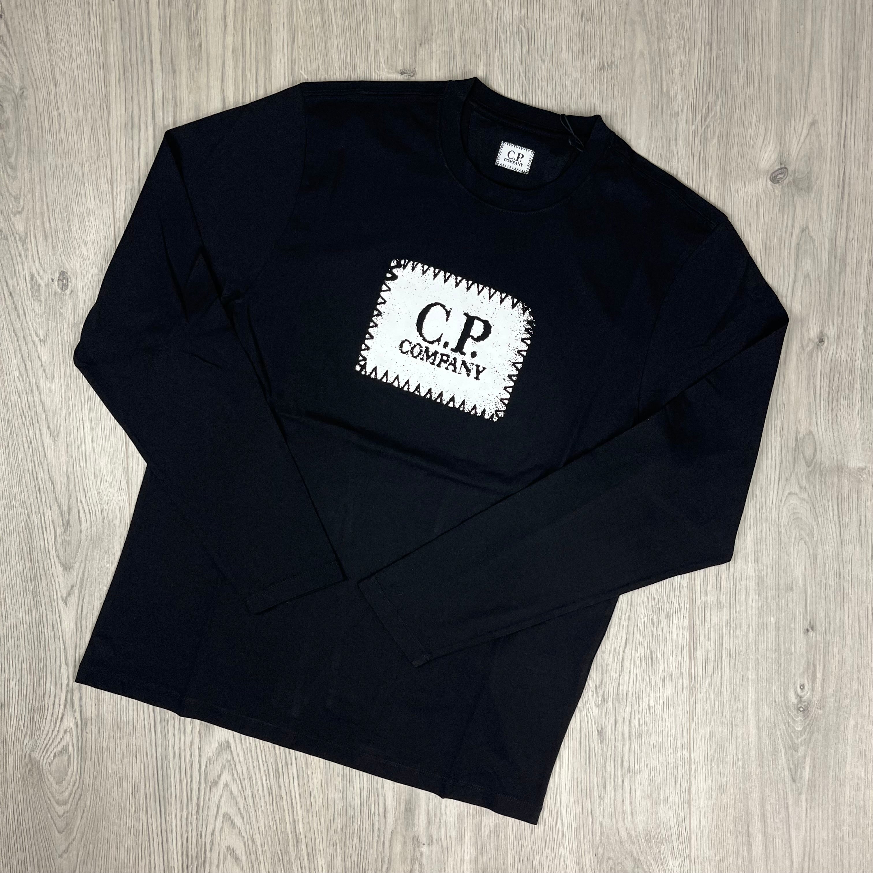 CP Company Stamp T-Shirt - Black