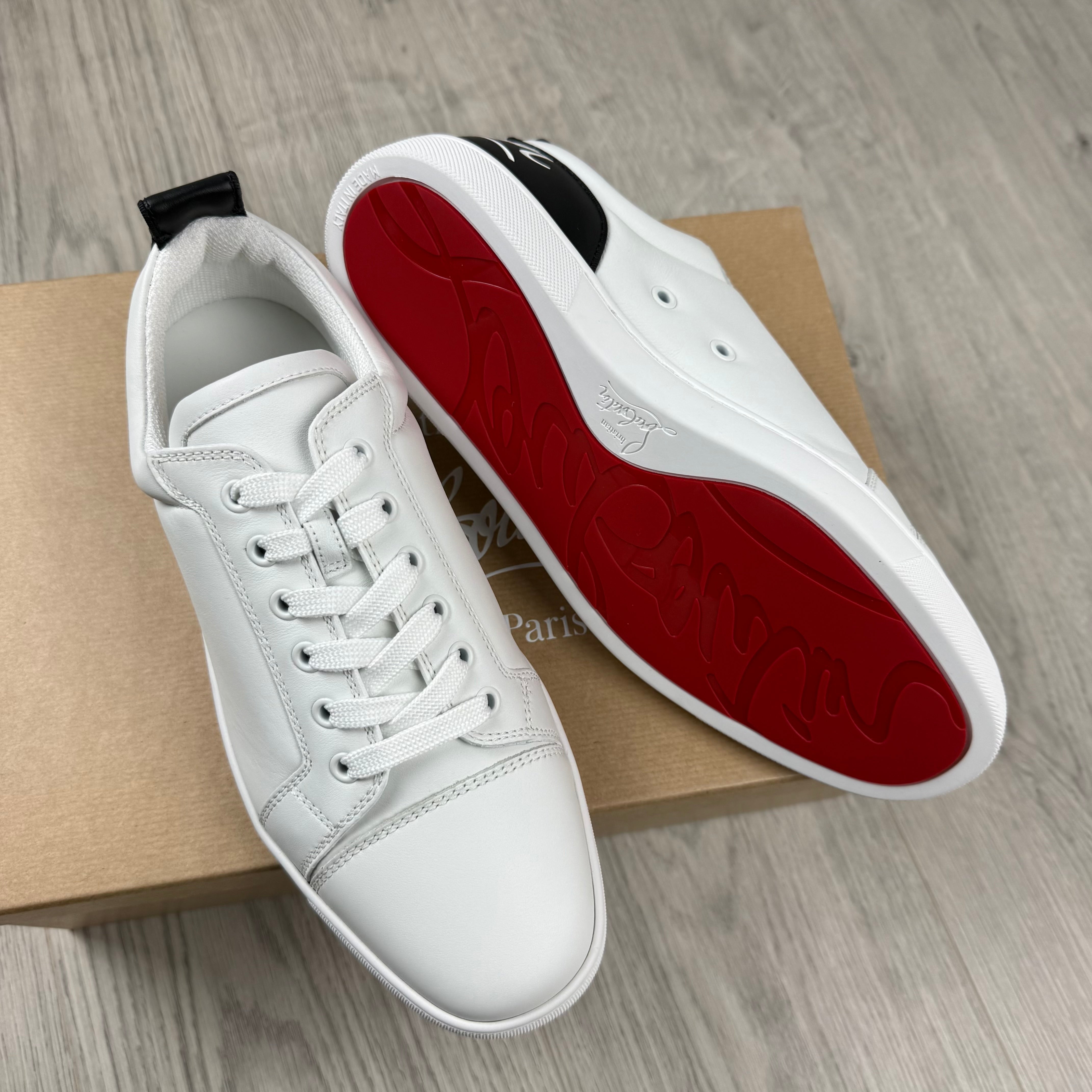 Christian Louboutin Fun Louis Sneakers - White