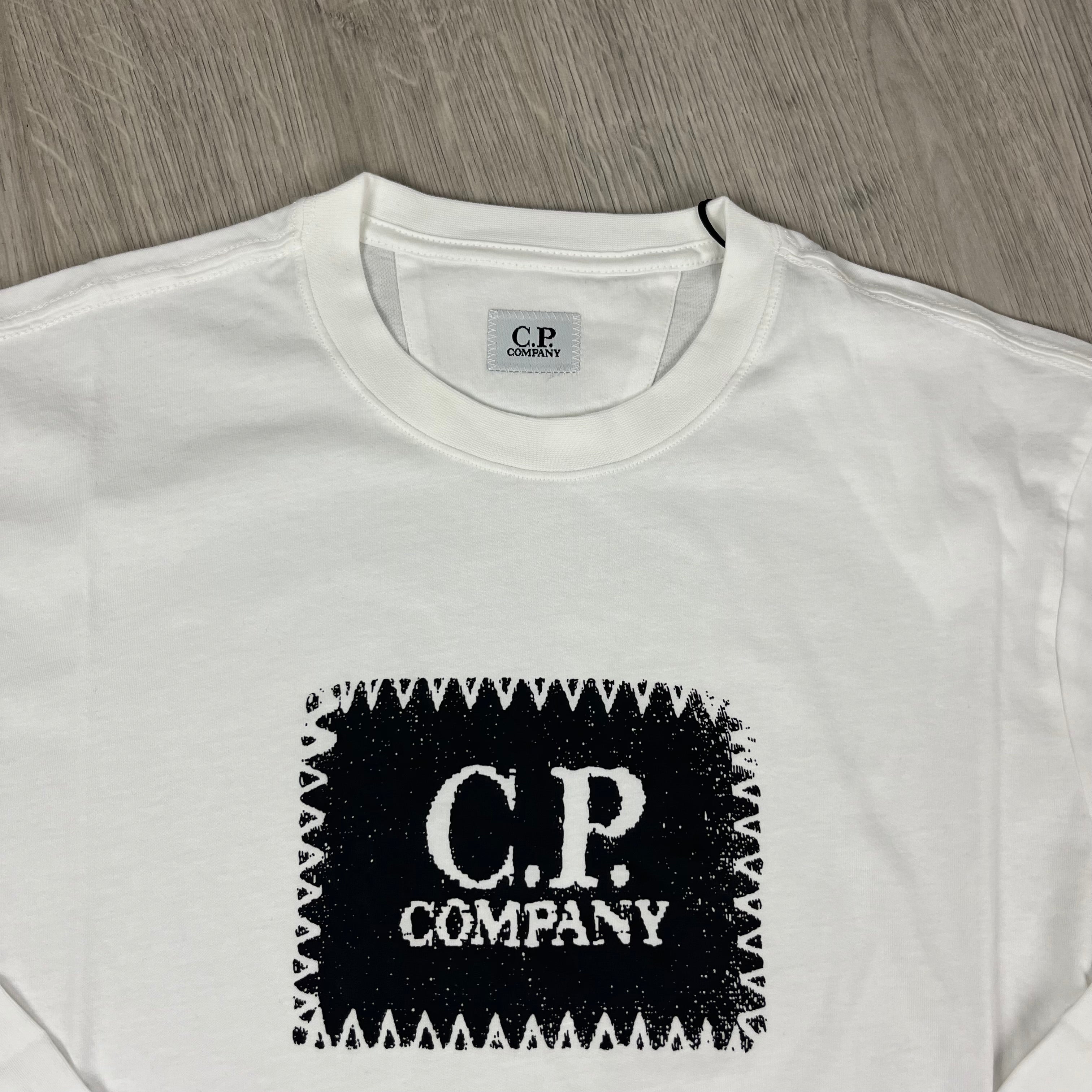 CP Company Stamp T-Shirt - White
