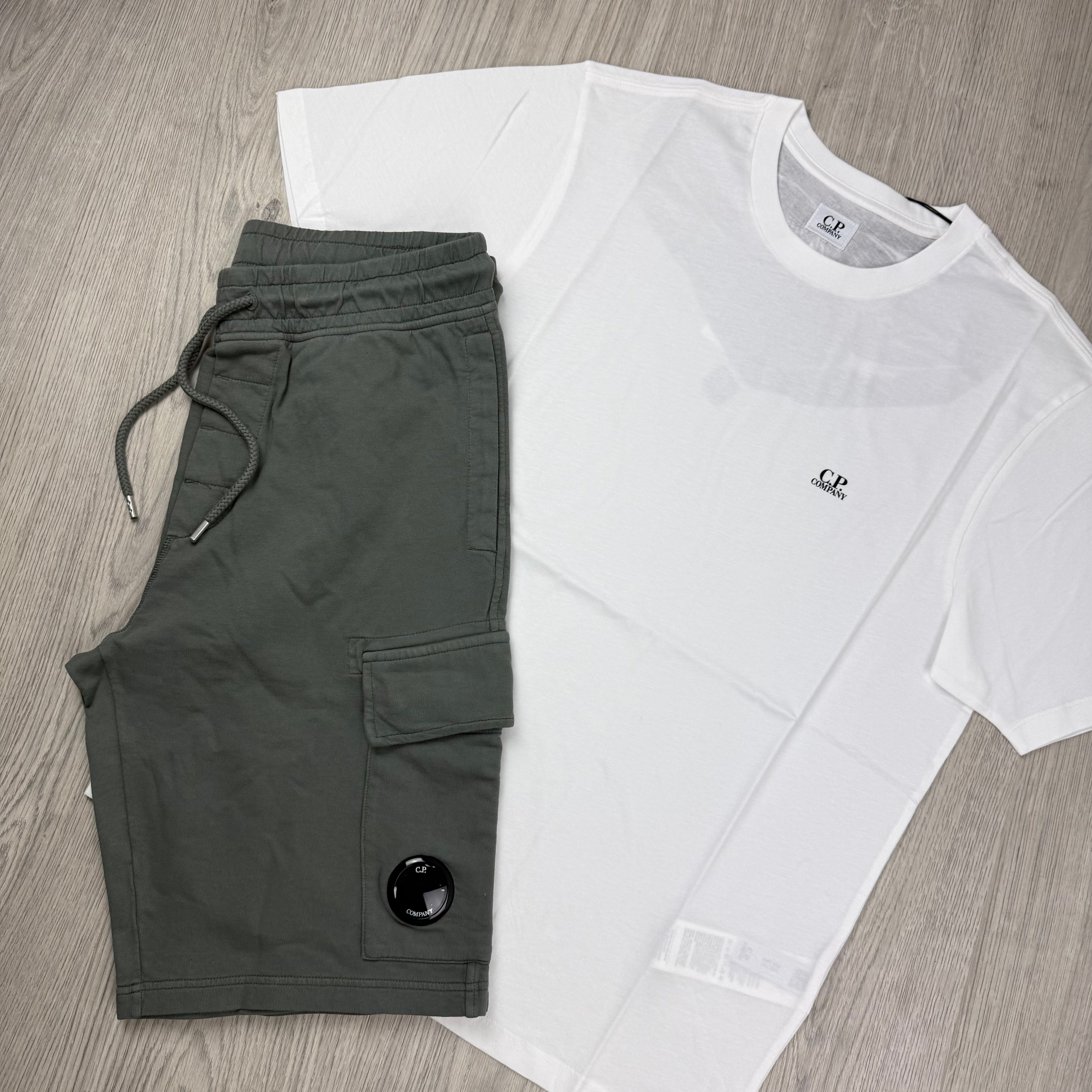 CP Company Set - White/Gunmetal