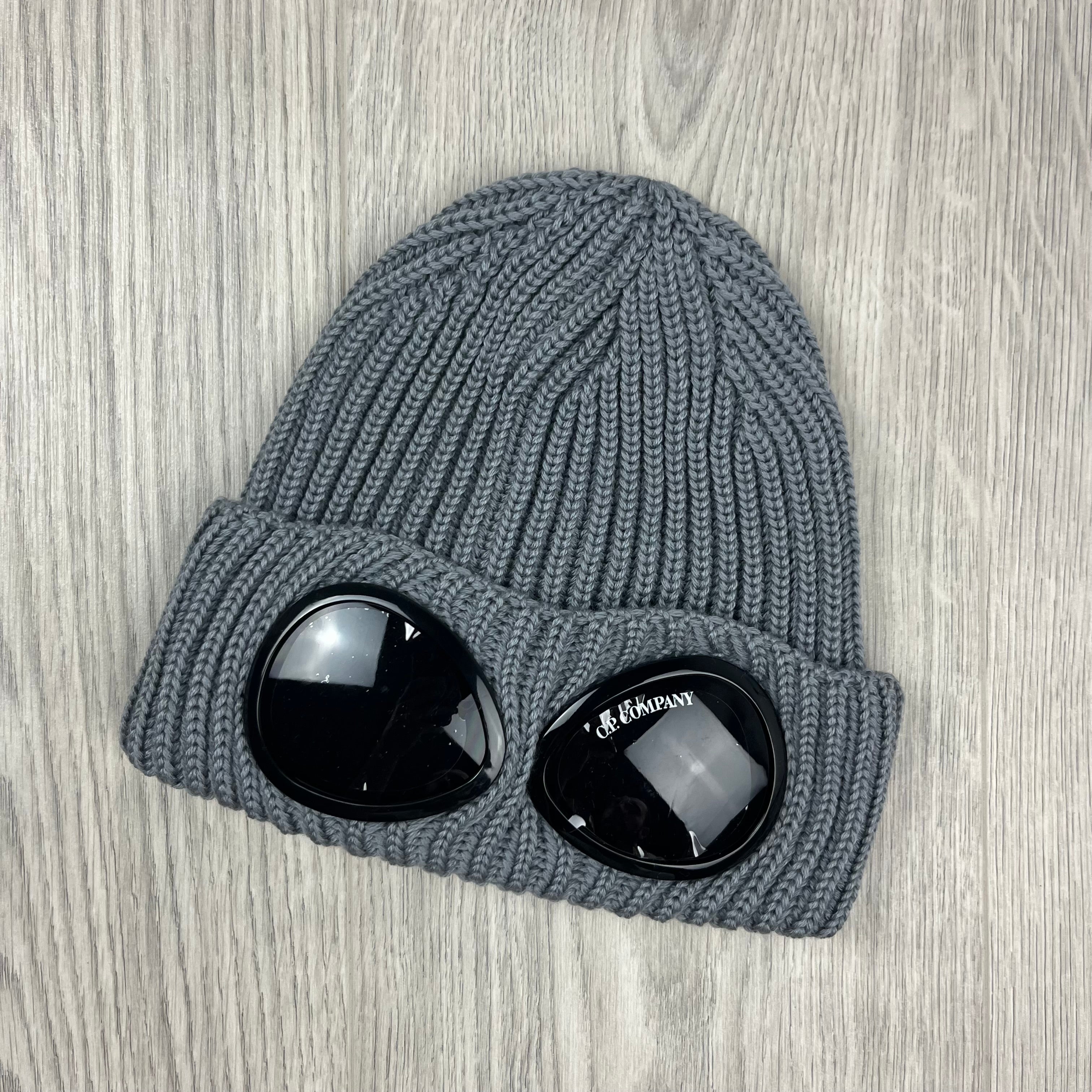 CP Company Goggle Beanie - Griffin Grey