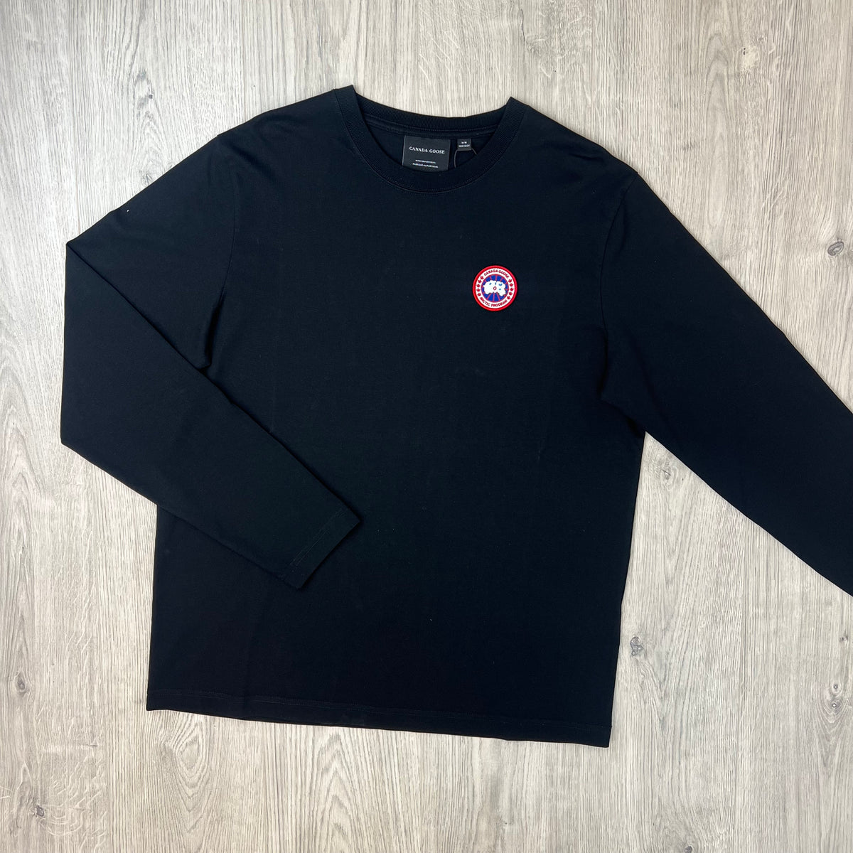 Canada Goose Long Sleeve T-Shirt - Black