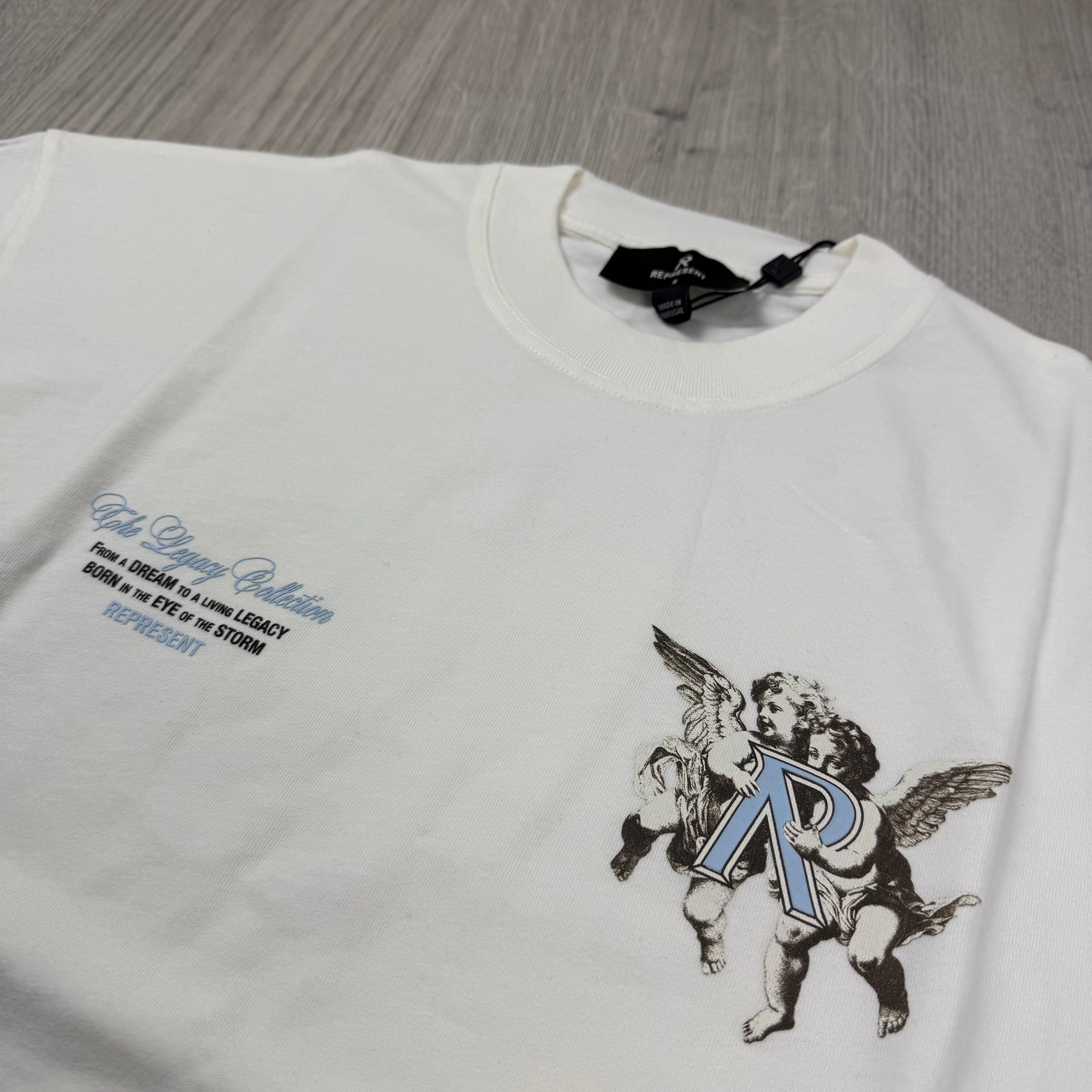 Represent 'Cherub' T-Shirt - Flat White
