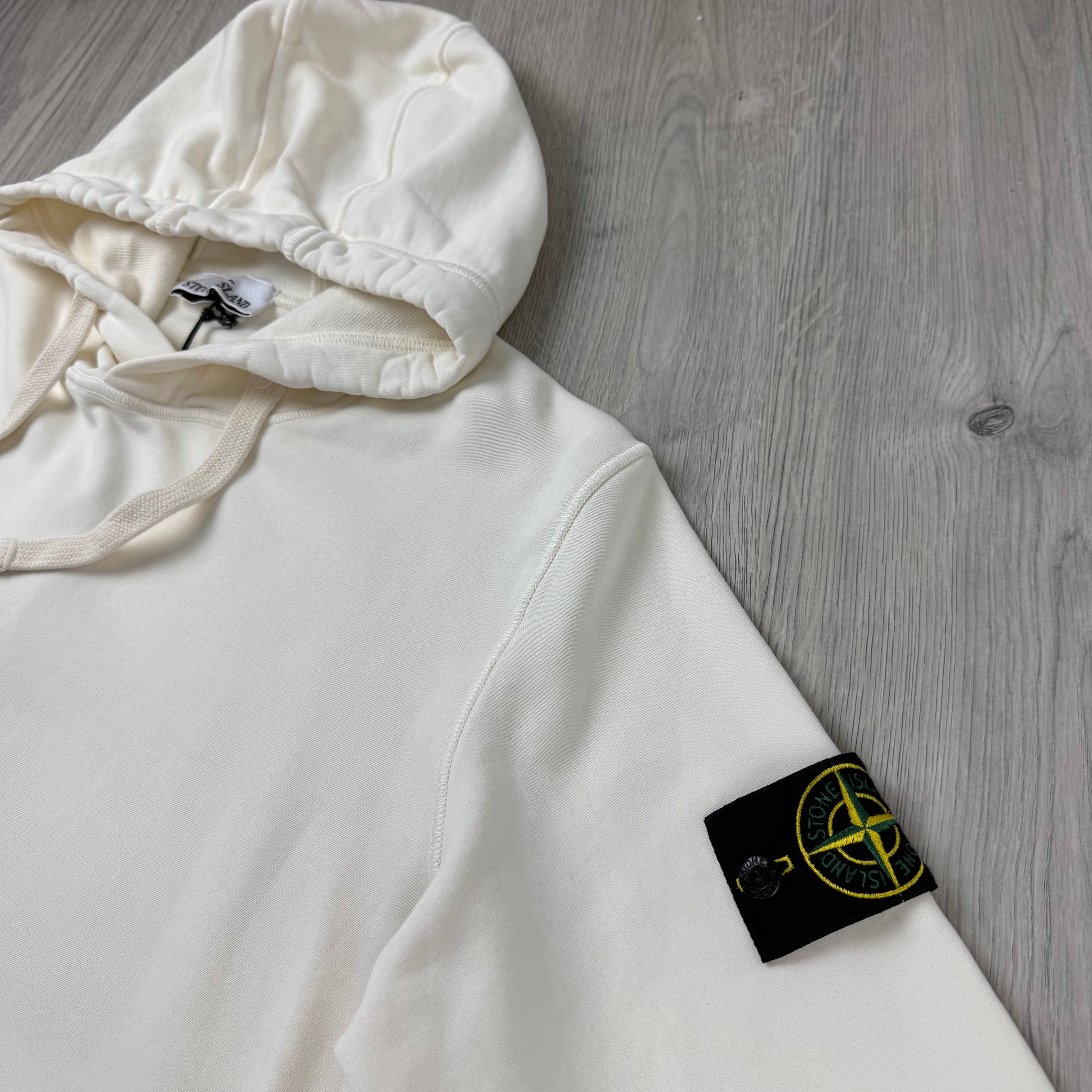 Stone Island Dyed Hoodie - Ivory