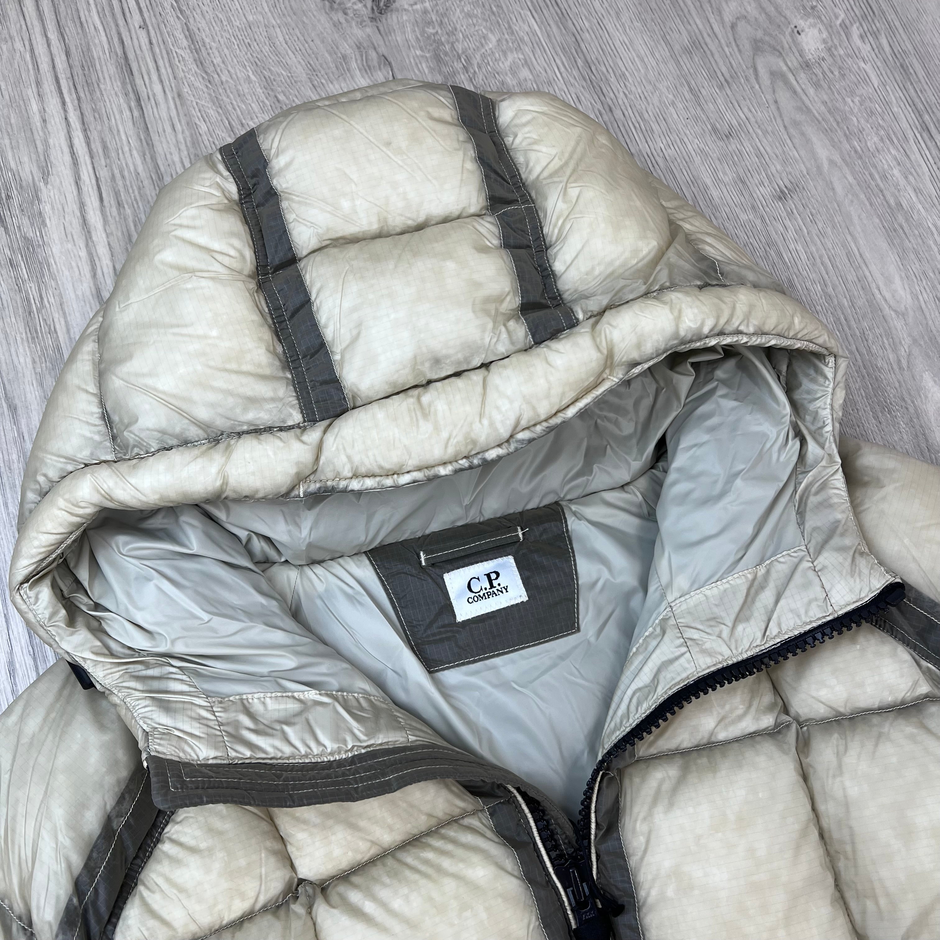 CP Company D.D. Shell Down Jacket - Silver Birch