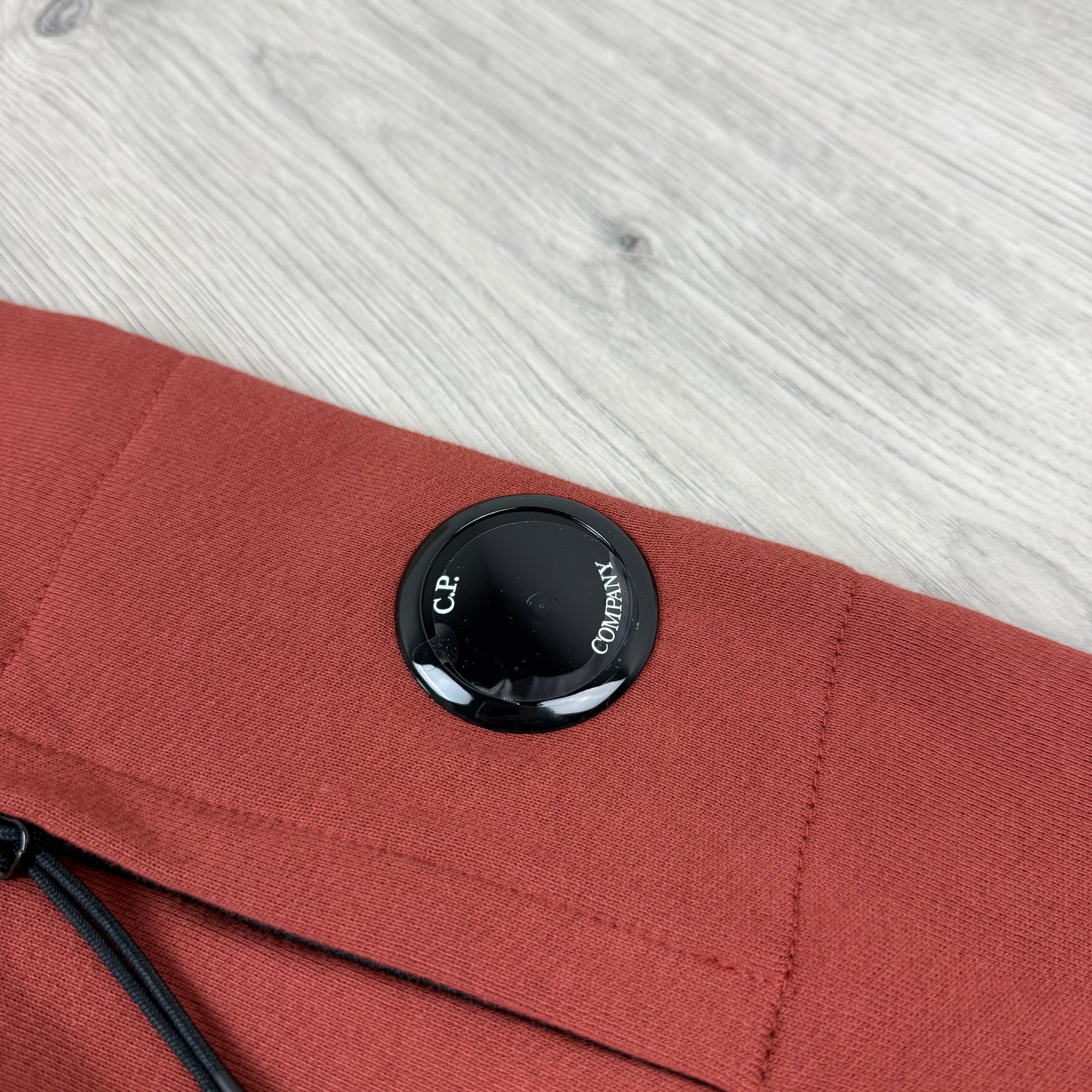 CP Company Raised Fleece Sweatshirt - Henna