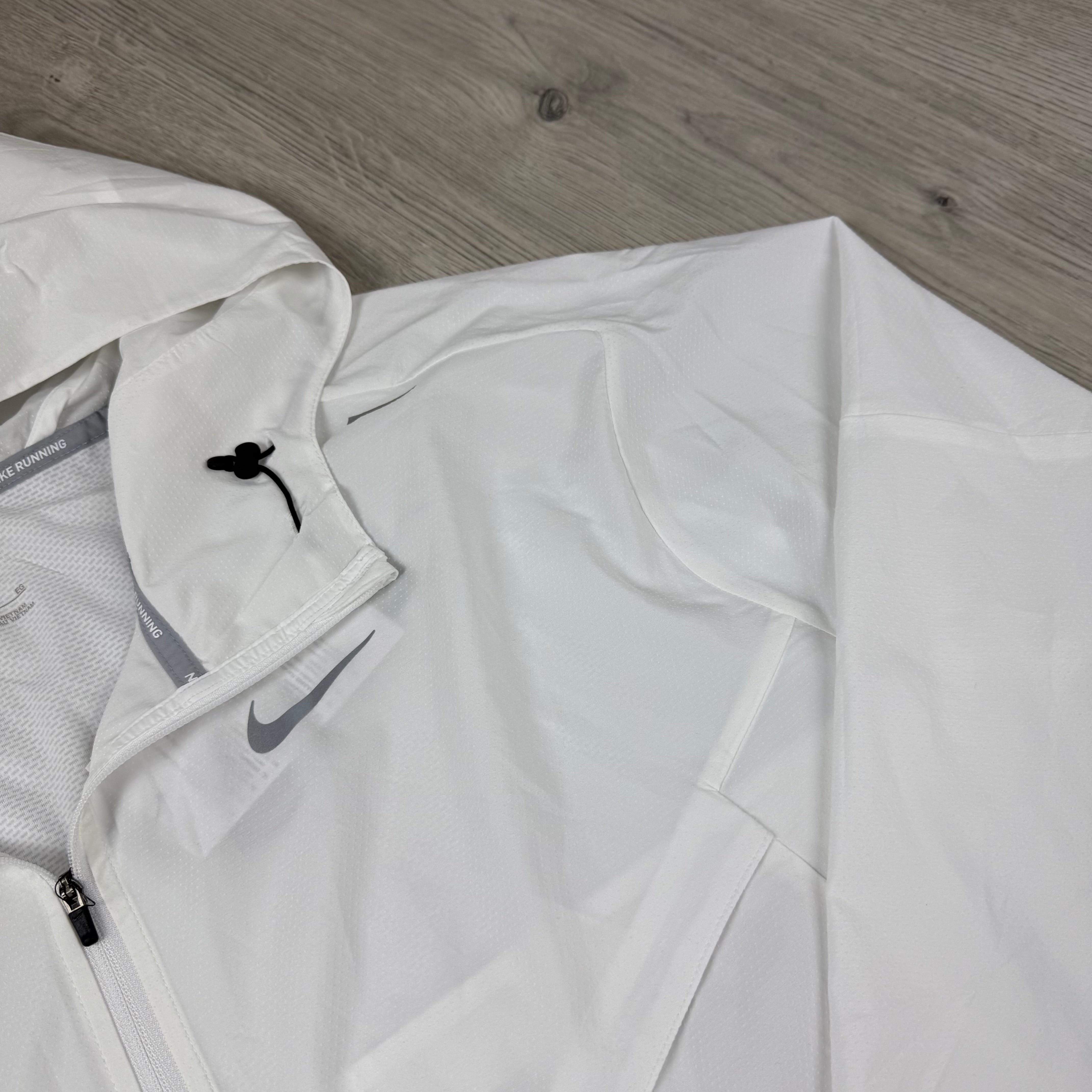 Nike Miler Repel Windbreaker - White