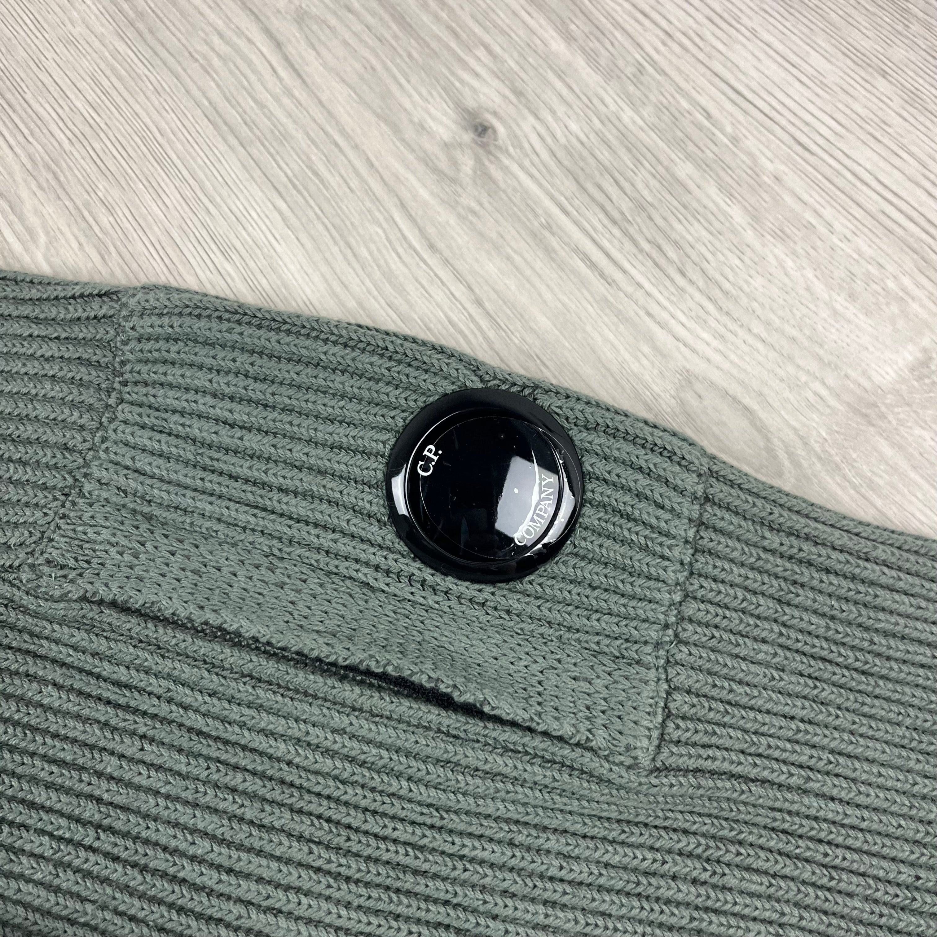 CP Company Knit Fleece - Gunmetal