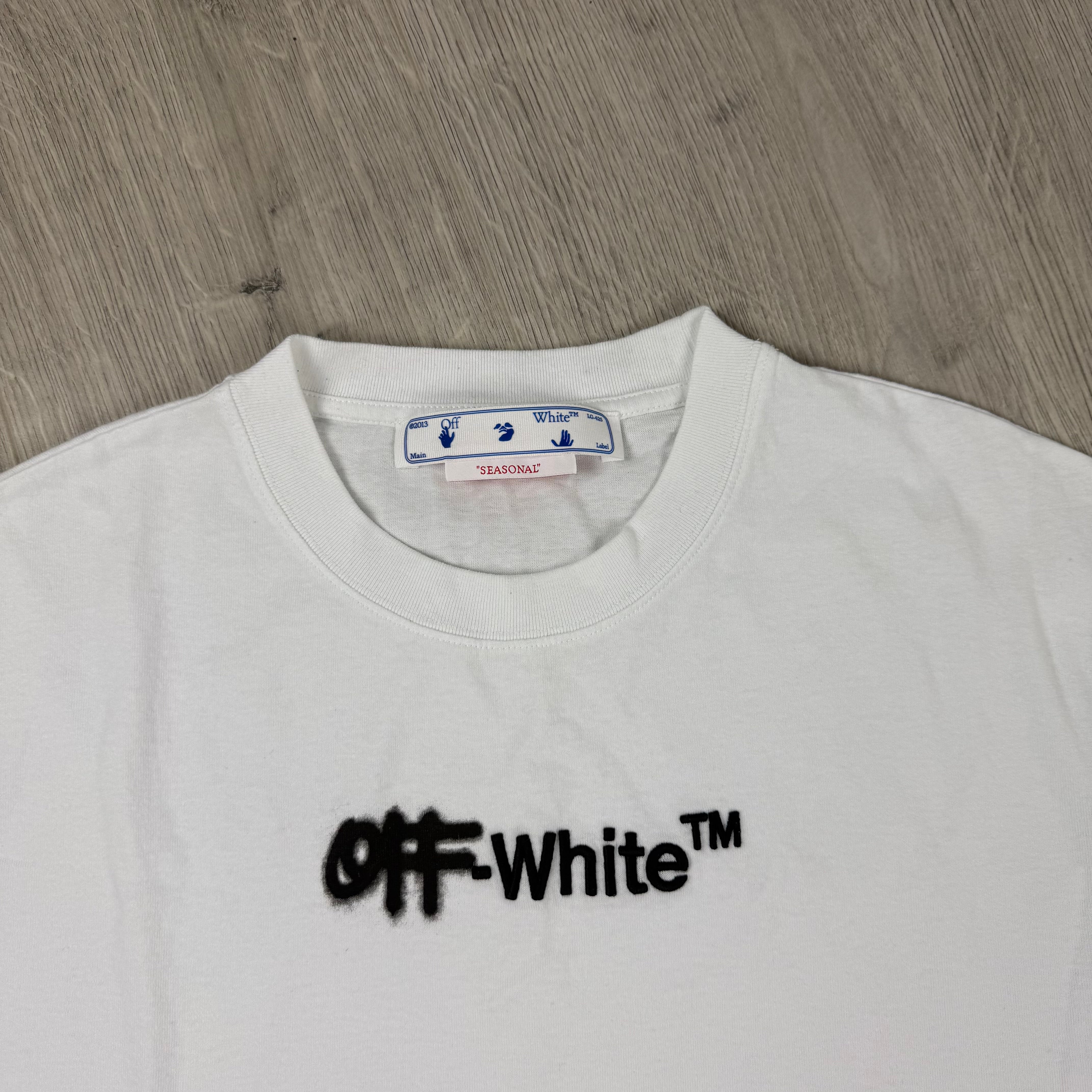 Off-White Spray T-Shirt - White