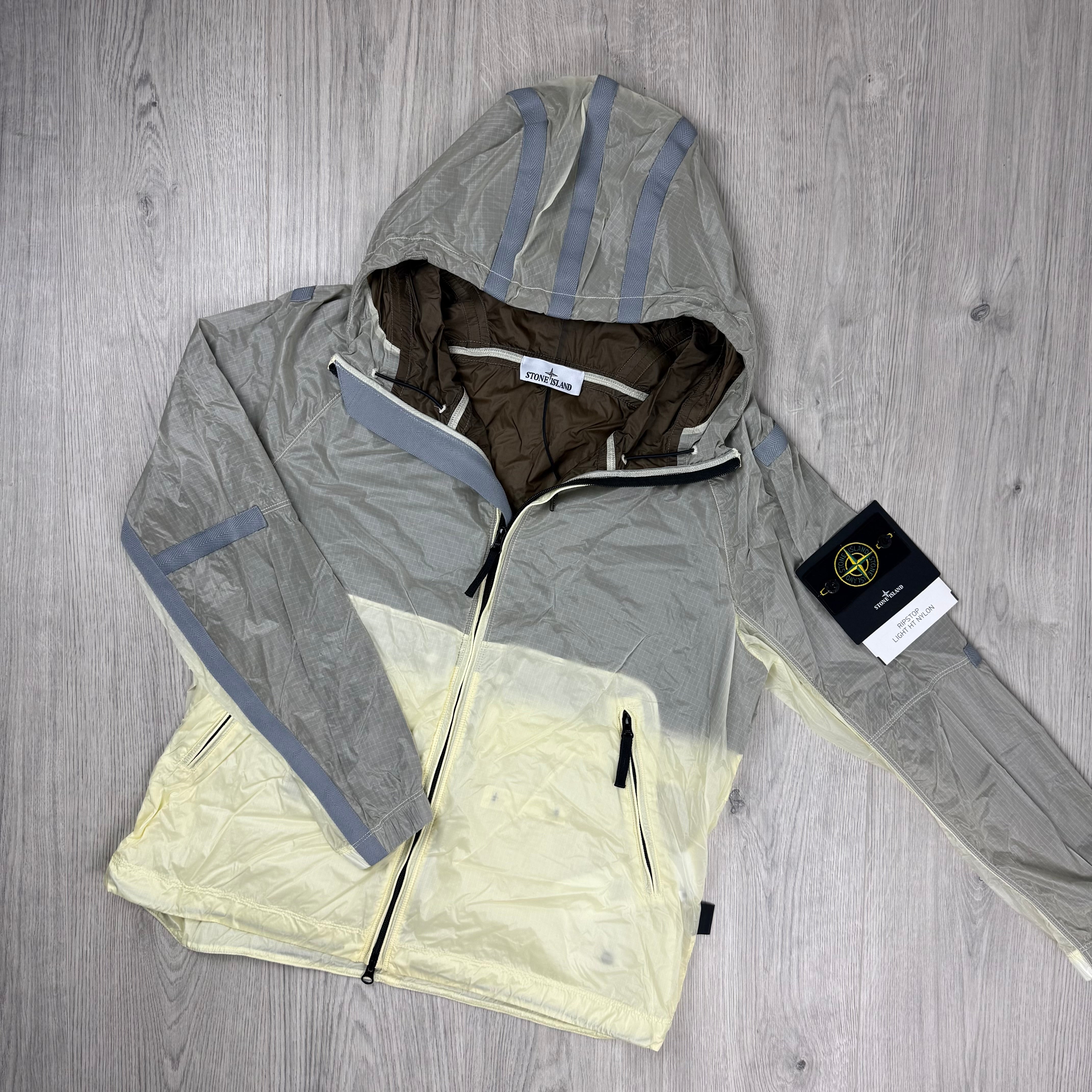 Stone Island Ripstop HY Nylon Jacket - Ivory