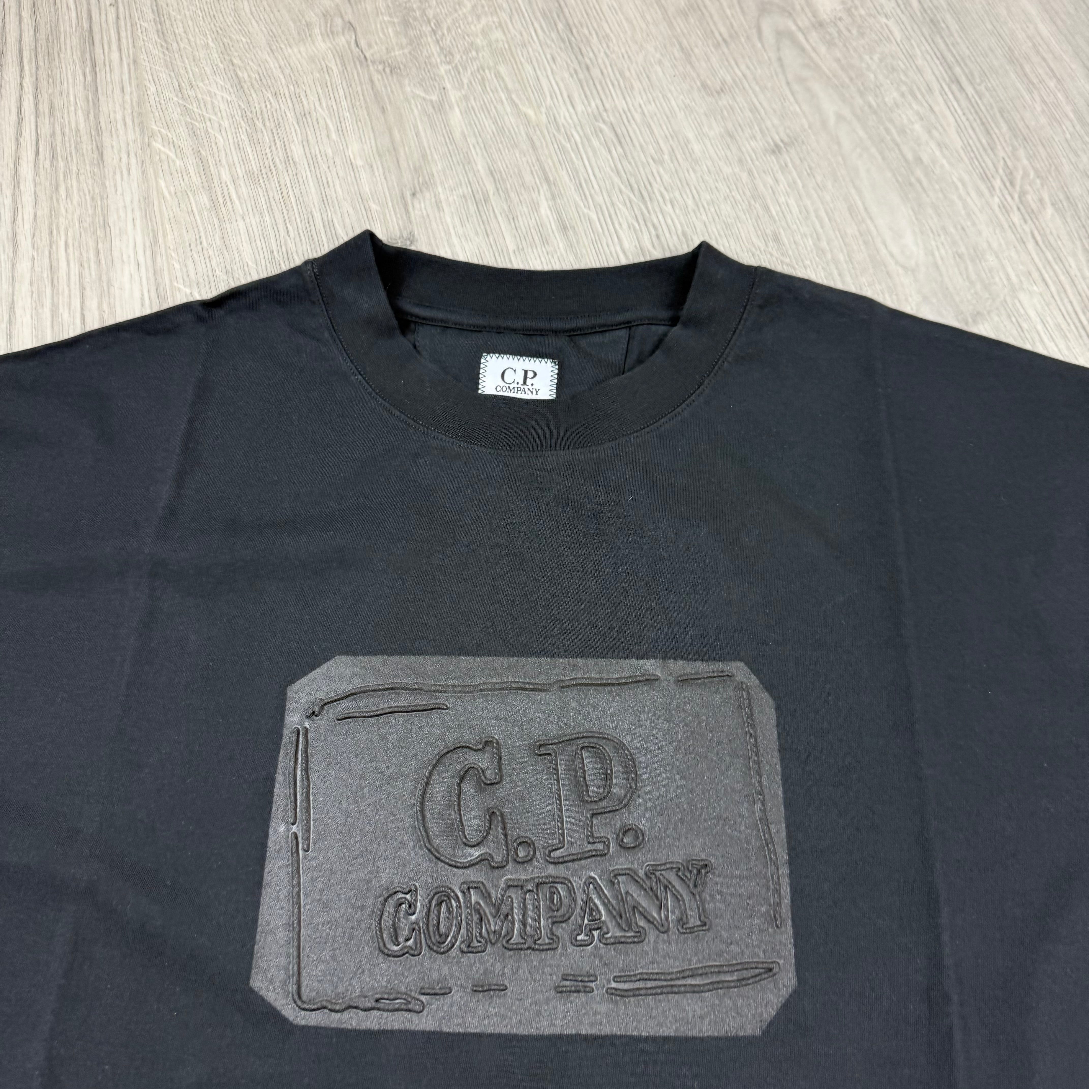 CP Company Stamp T-Shirt - Black