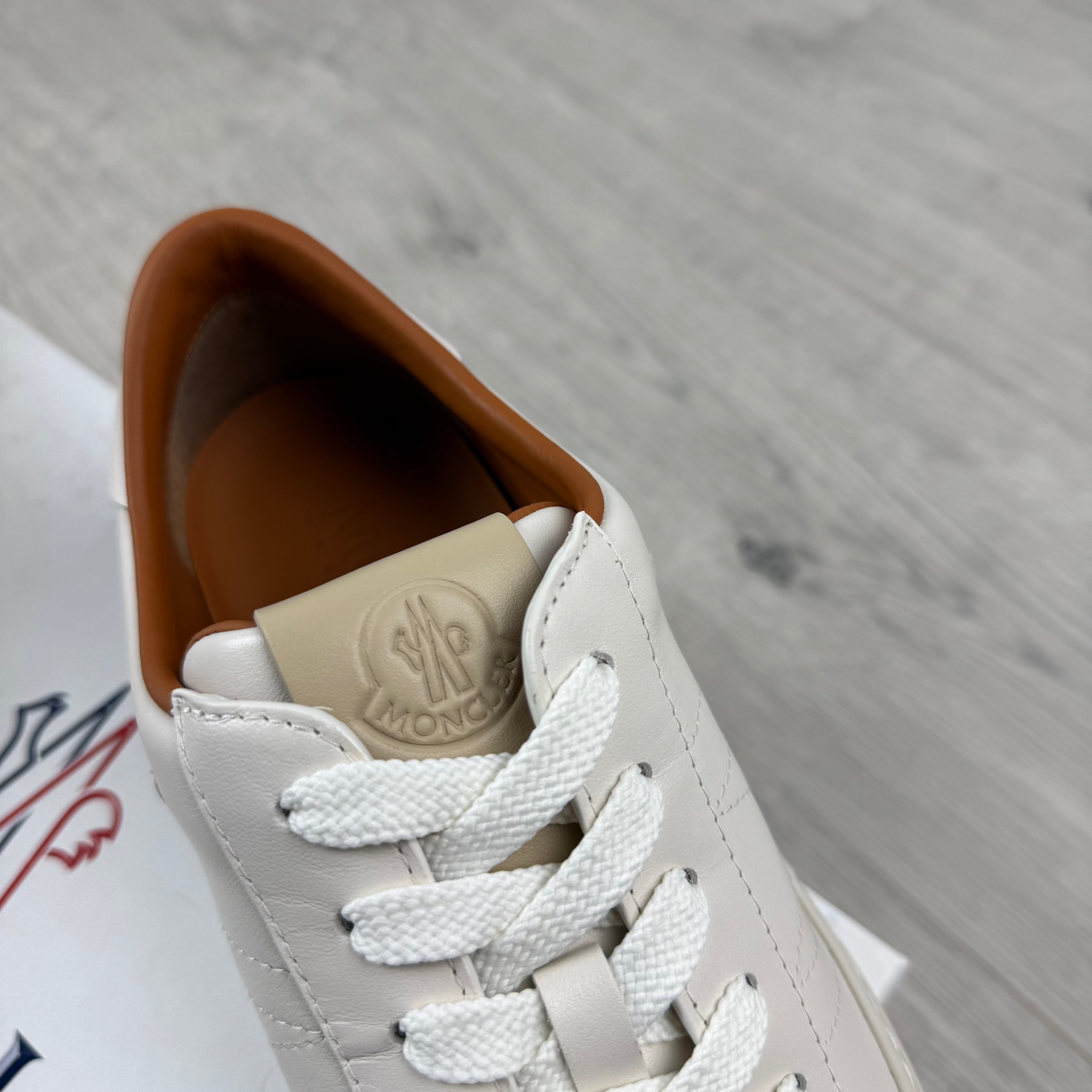 Moncler 'Monclub' Nubuck Sneakers - White