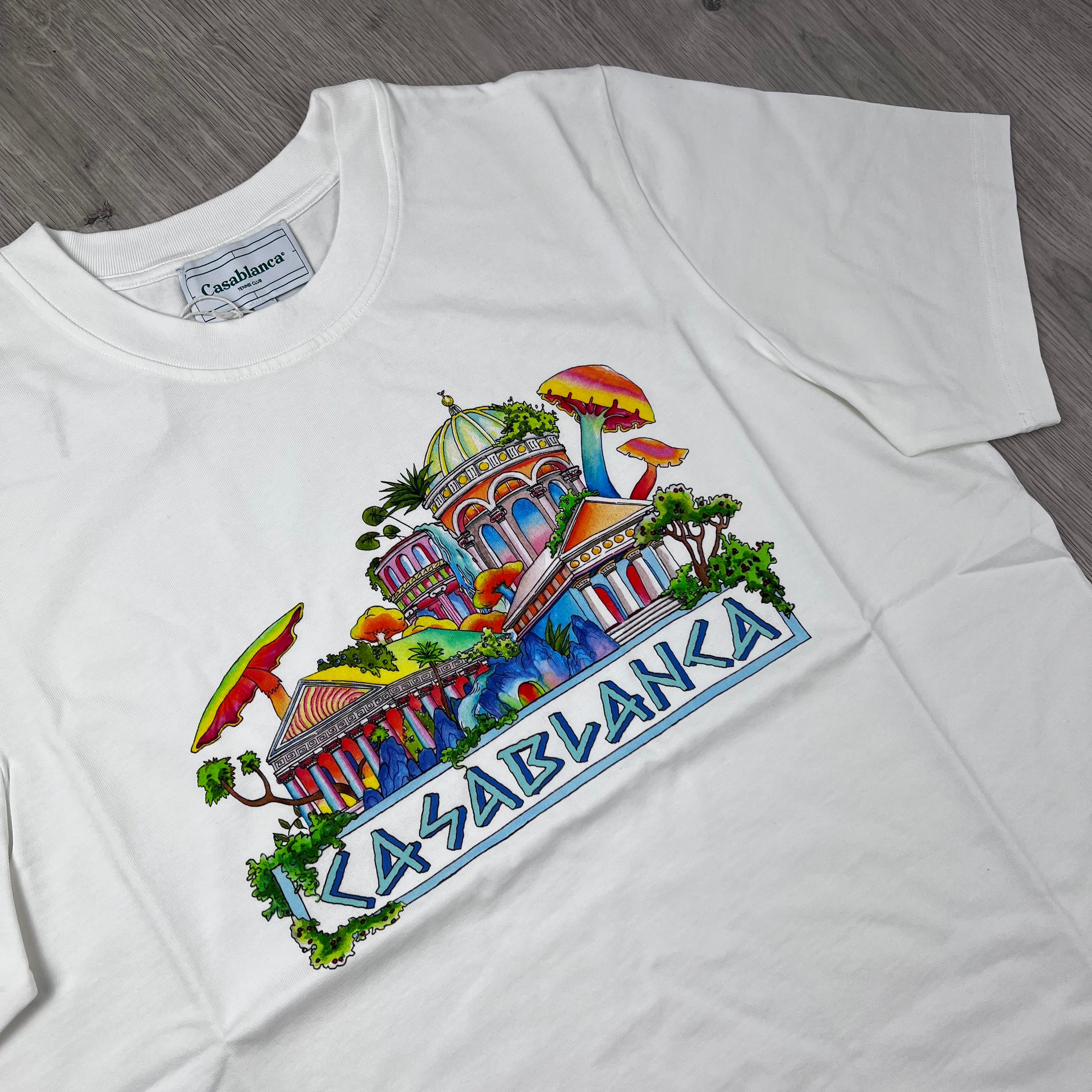 Casablanca 'Road to Knowledge' T-Shirt - White