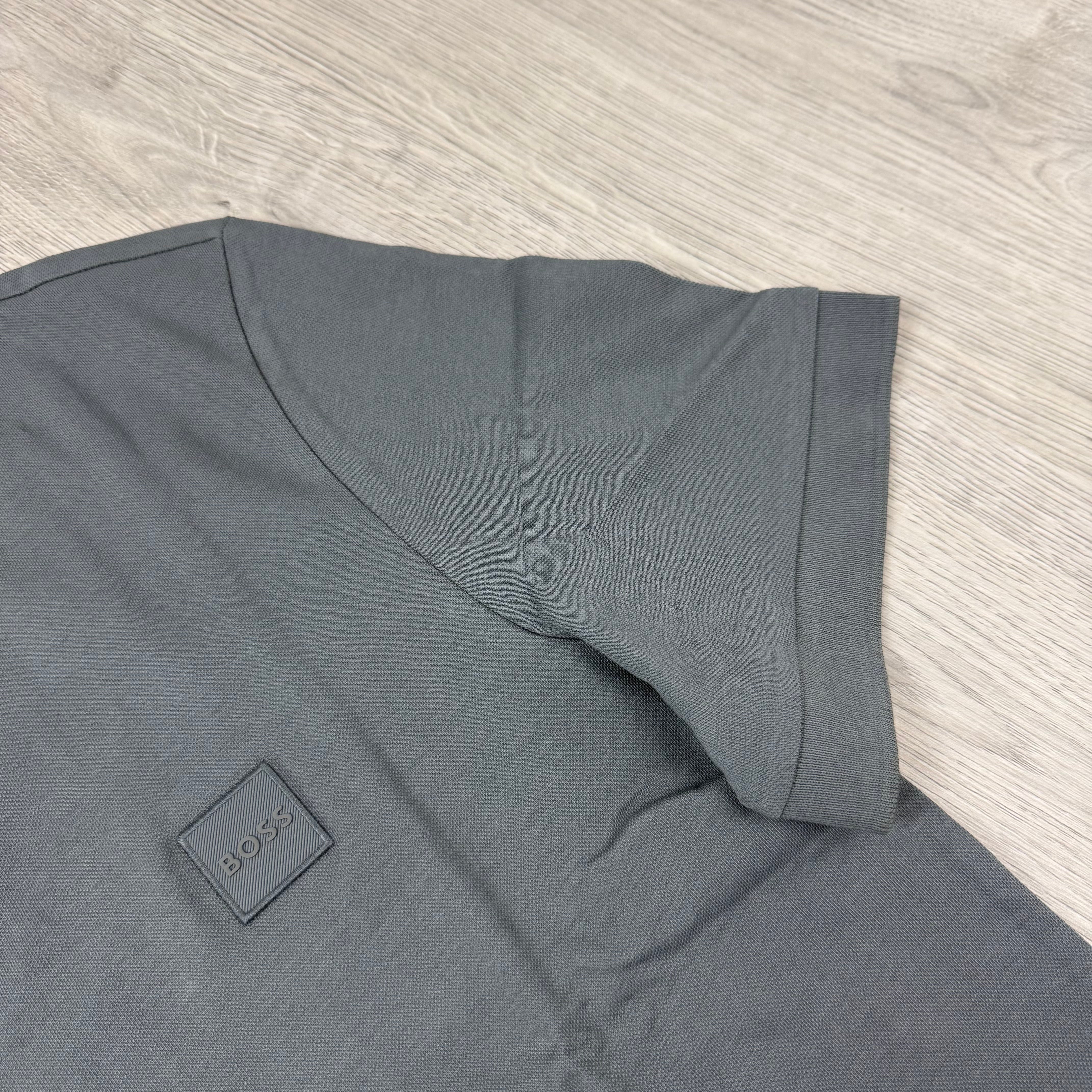 Hugo Boss Polo Shirt - Open Grey