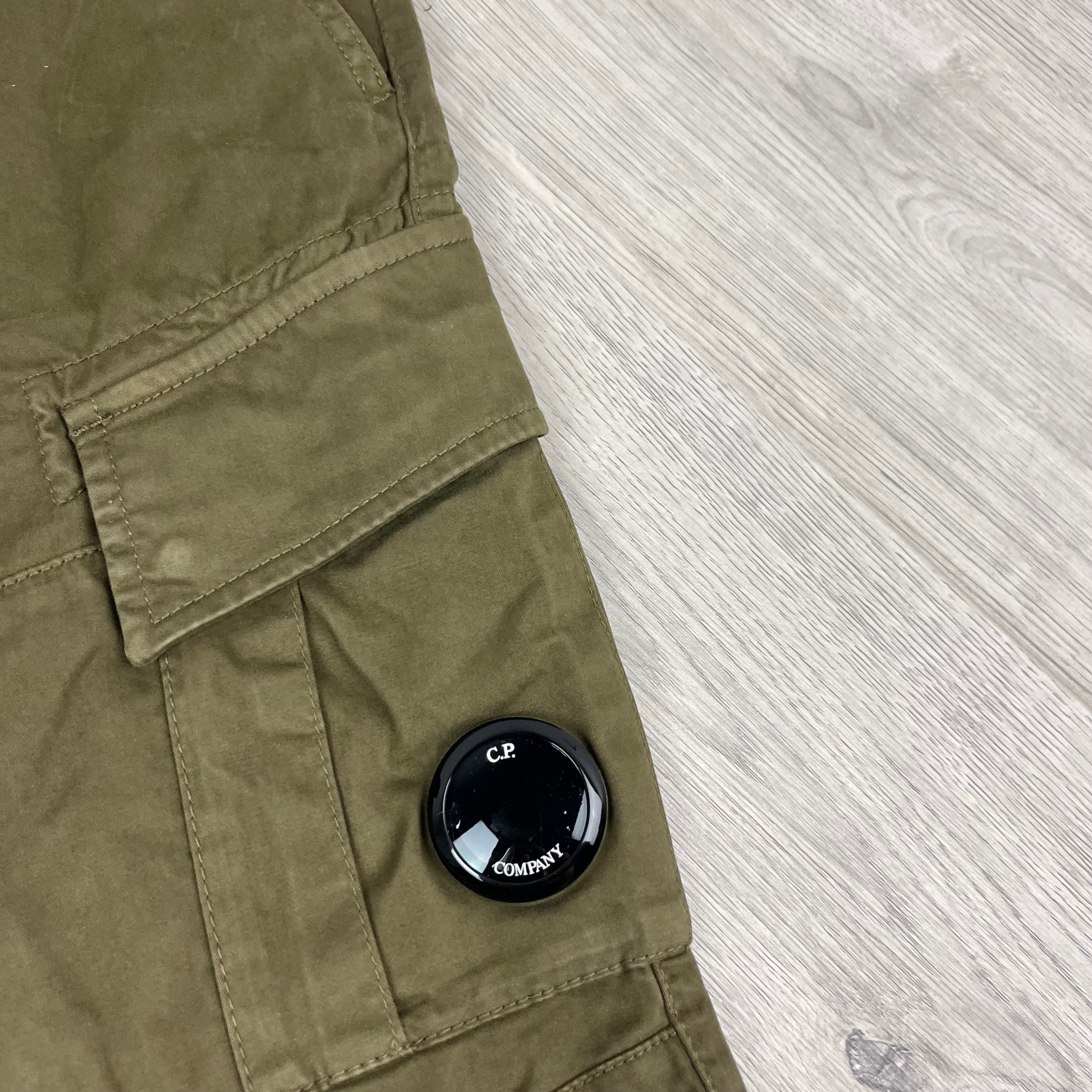 CP Company Cargo Trousers - Ivy Green