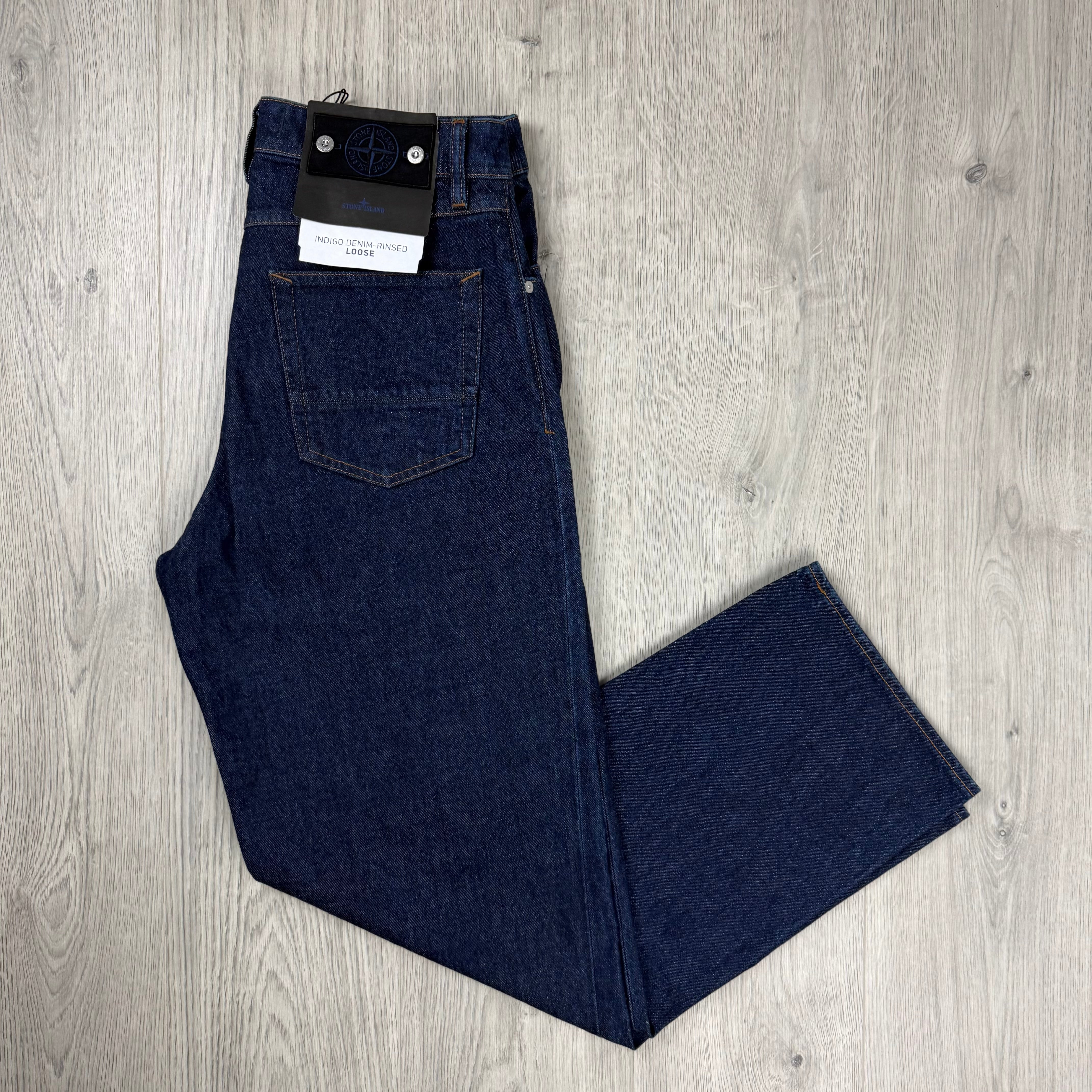 Stone Island Loose Denim Jeans - Indigo