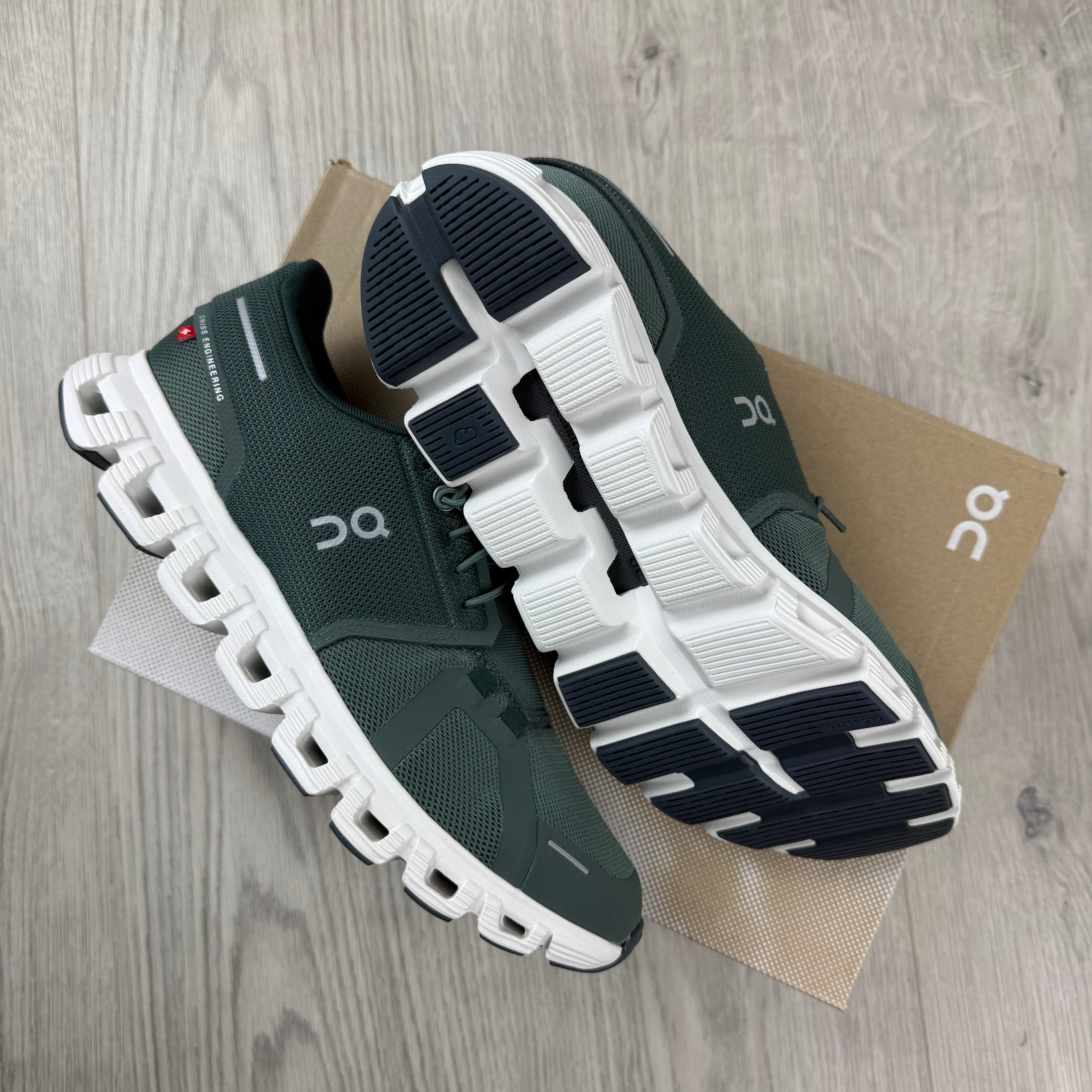 On Running 'Cloud 6' Sneakers - Evergreen