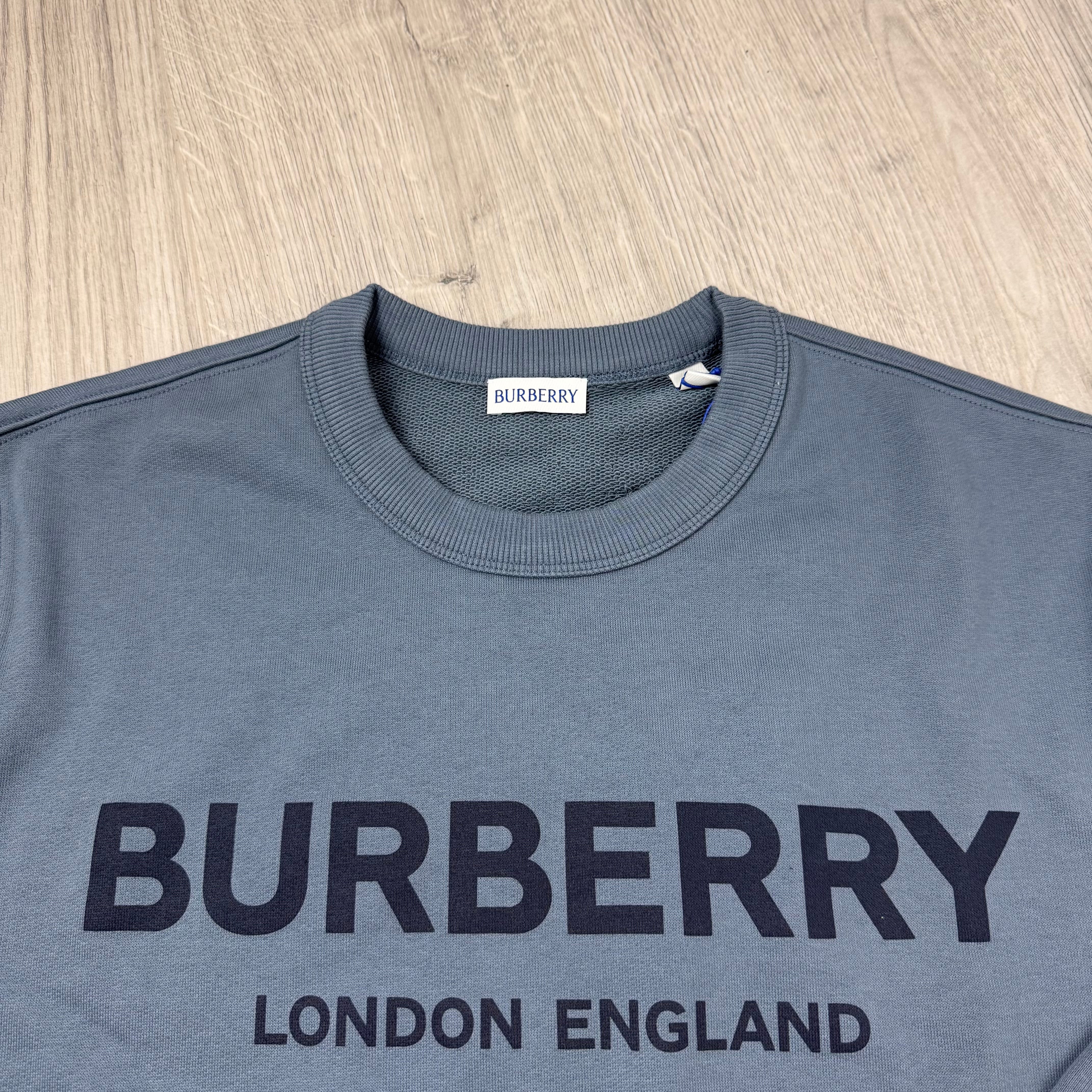 Burberry 'Fawson' Sweatshirt - Carbon Blue