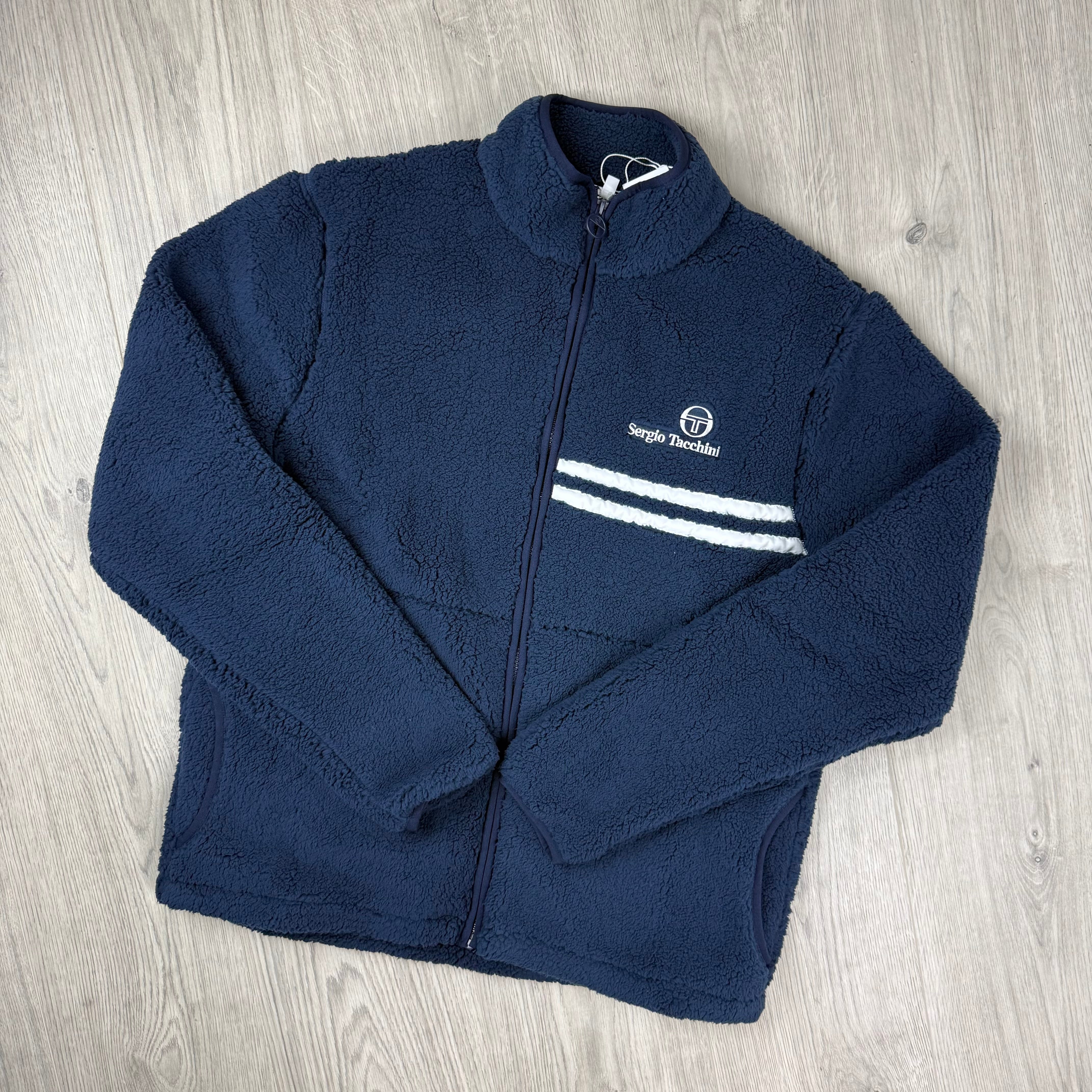 Sergio Tacchini 'New Supermac Borg' Padded Fleece - Maritime Blue