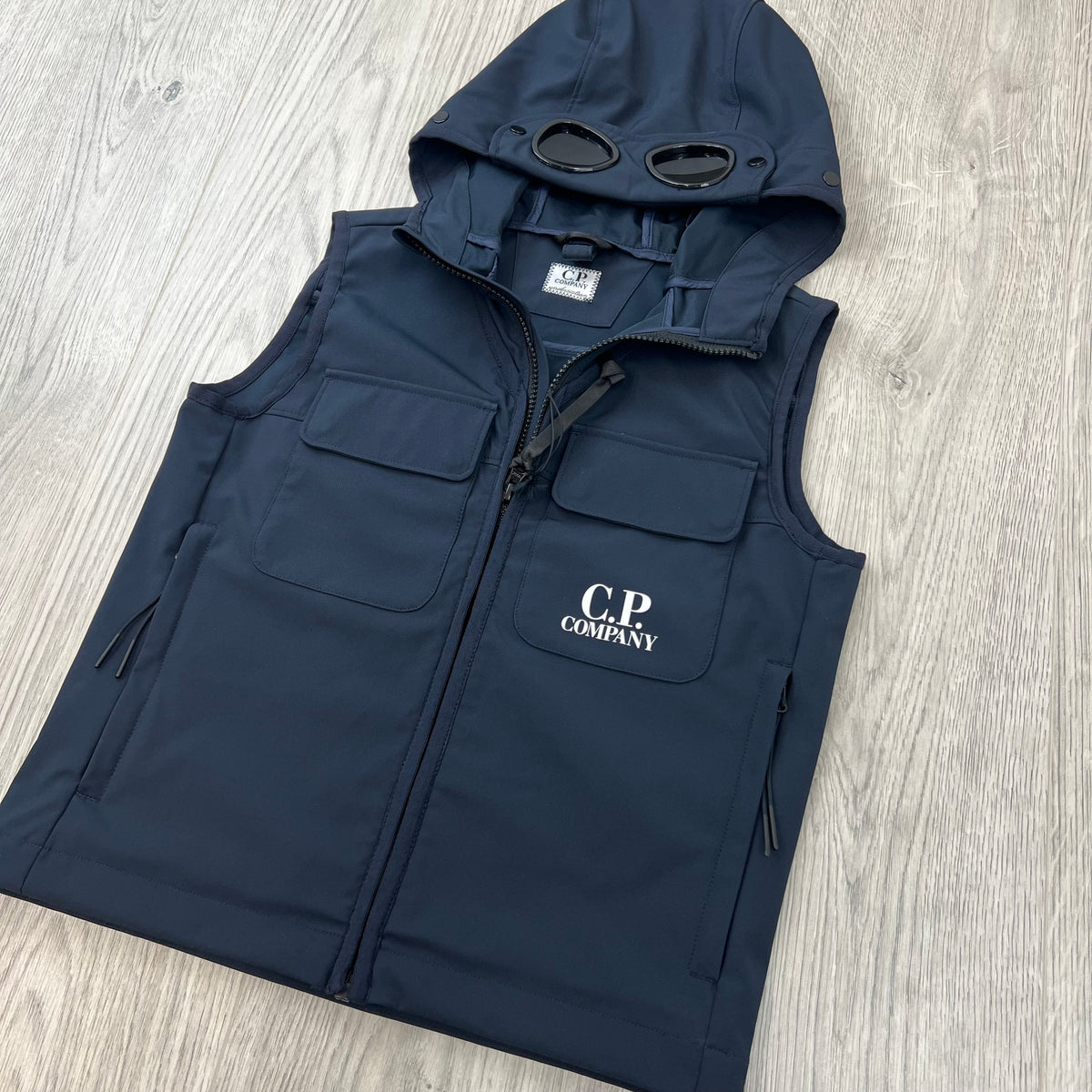 CP Company Junior Shell-R Gilet - Navy