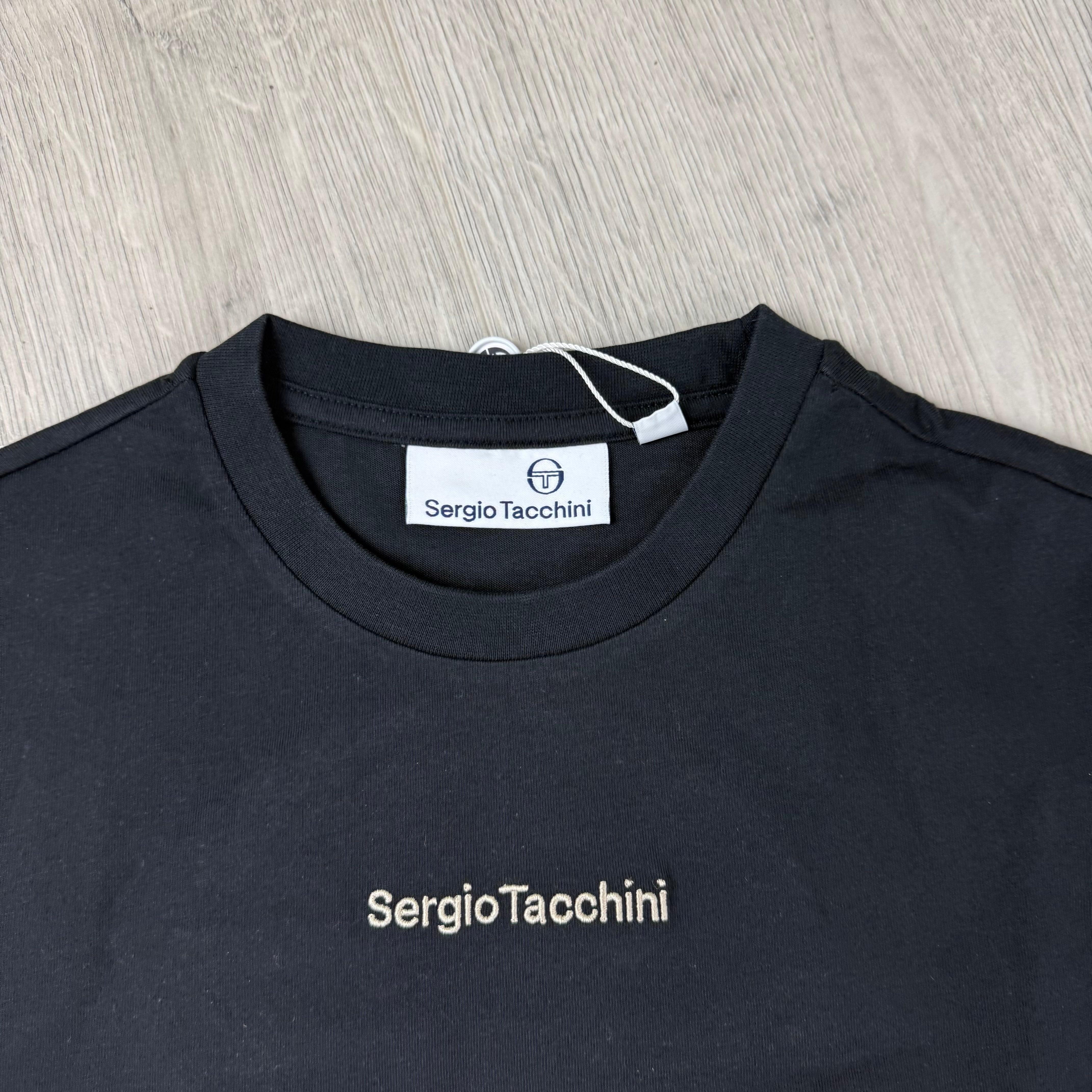 Sergio Tacchini 'Refined' T-Shirt - Black