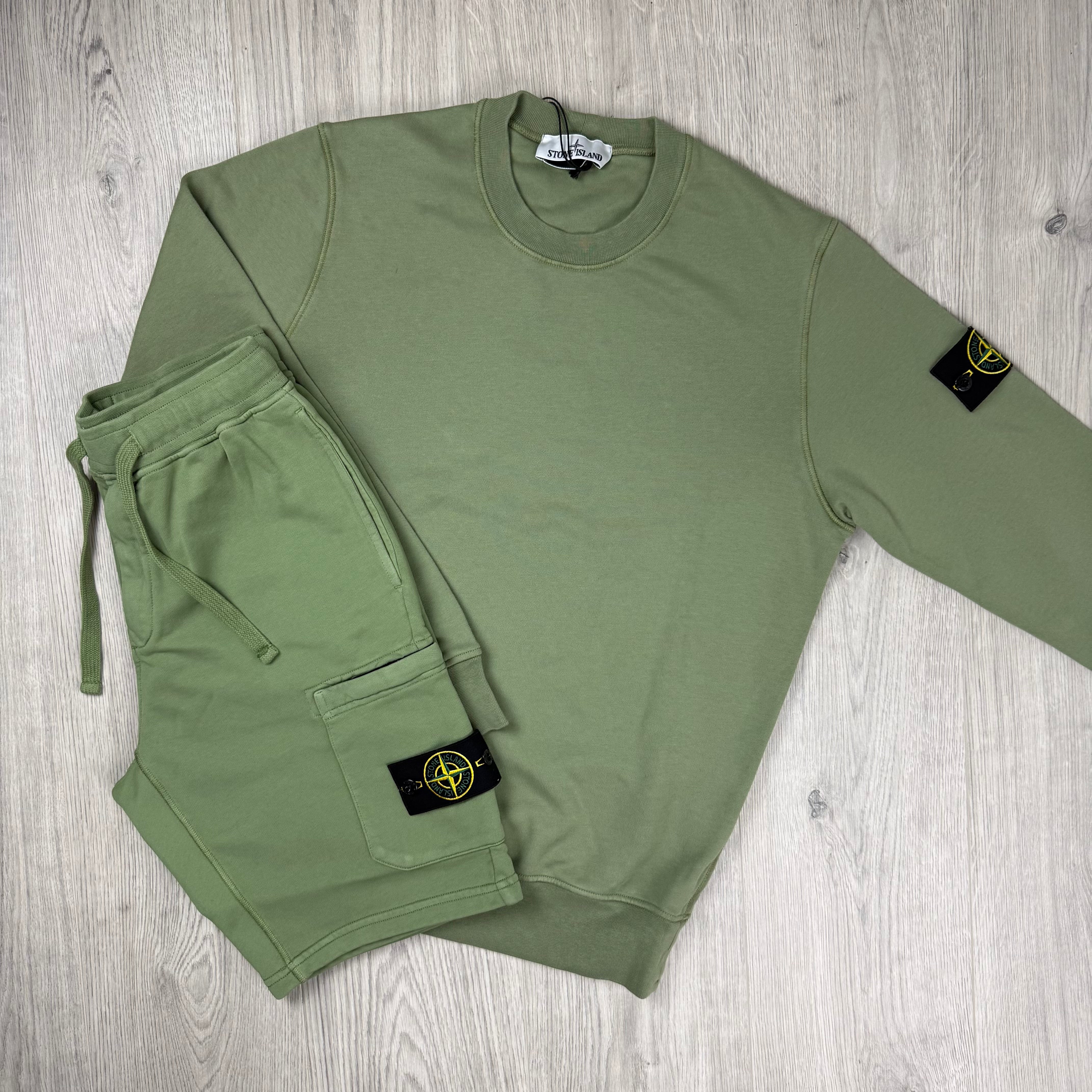 Stone Island Tracksuit - Sage