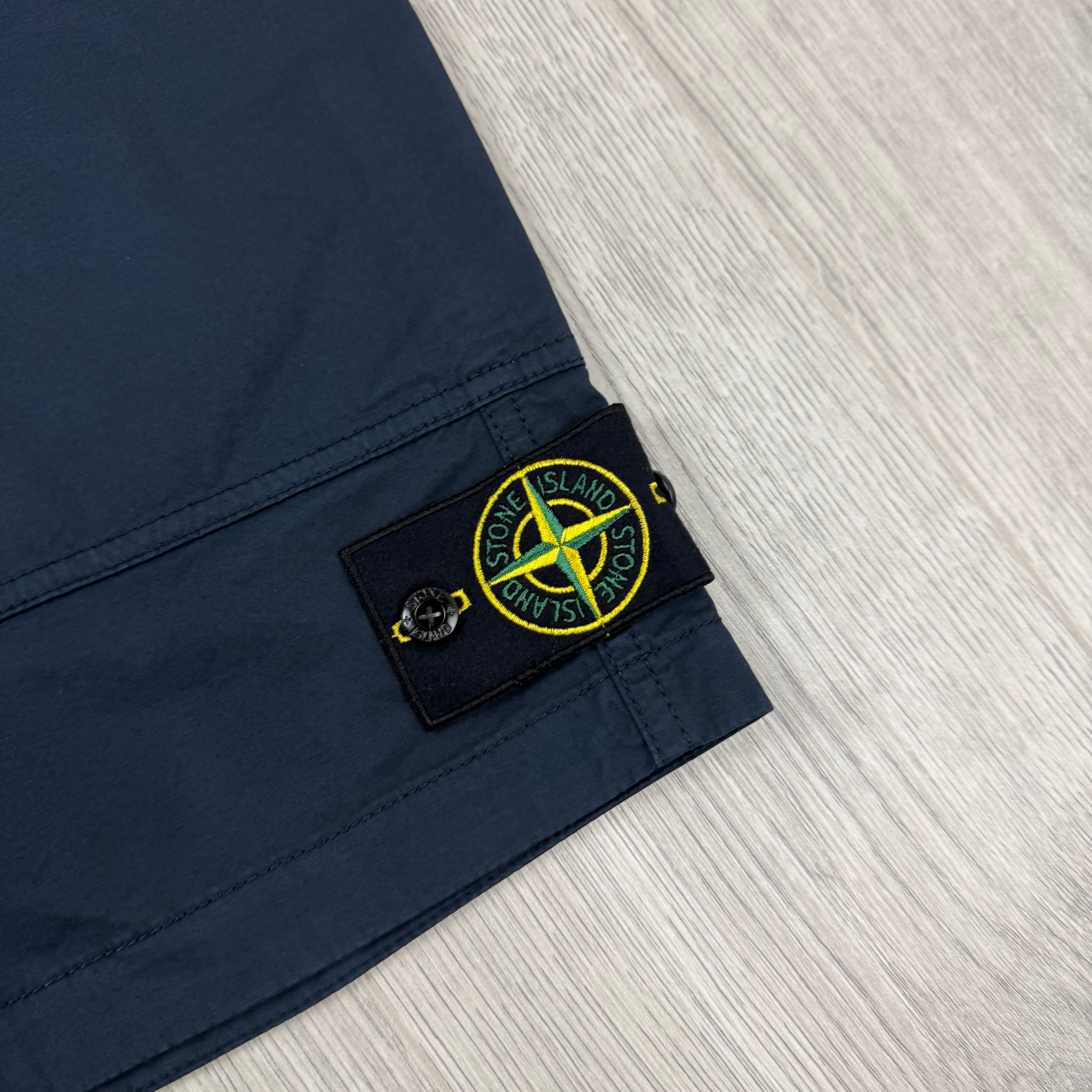 Stone Island Cargo Shorts - Navy