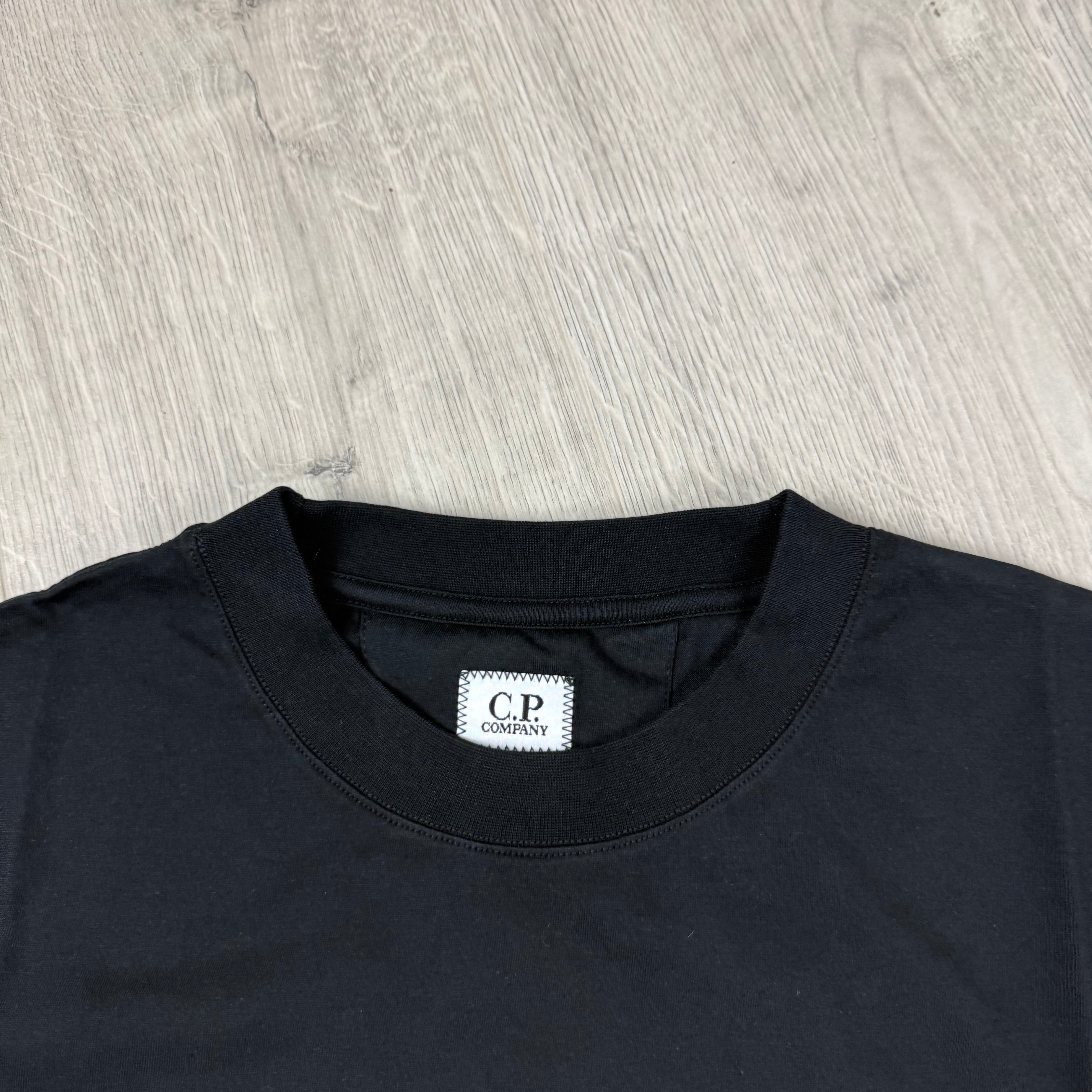 CP Company Stamp T-Shirt - Black