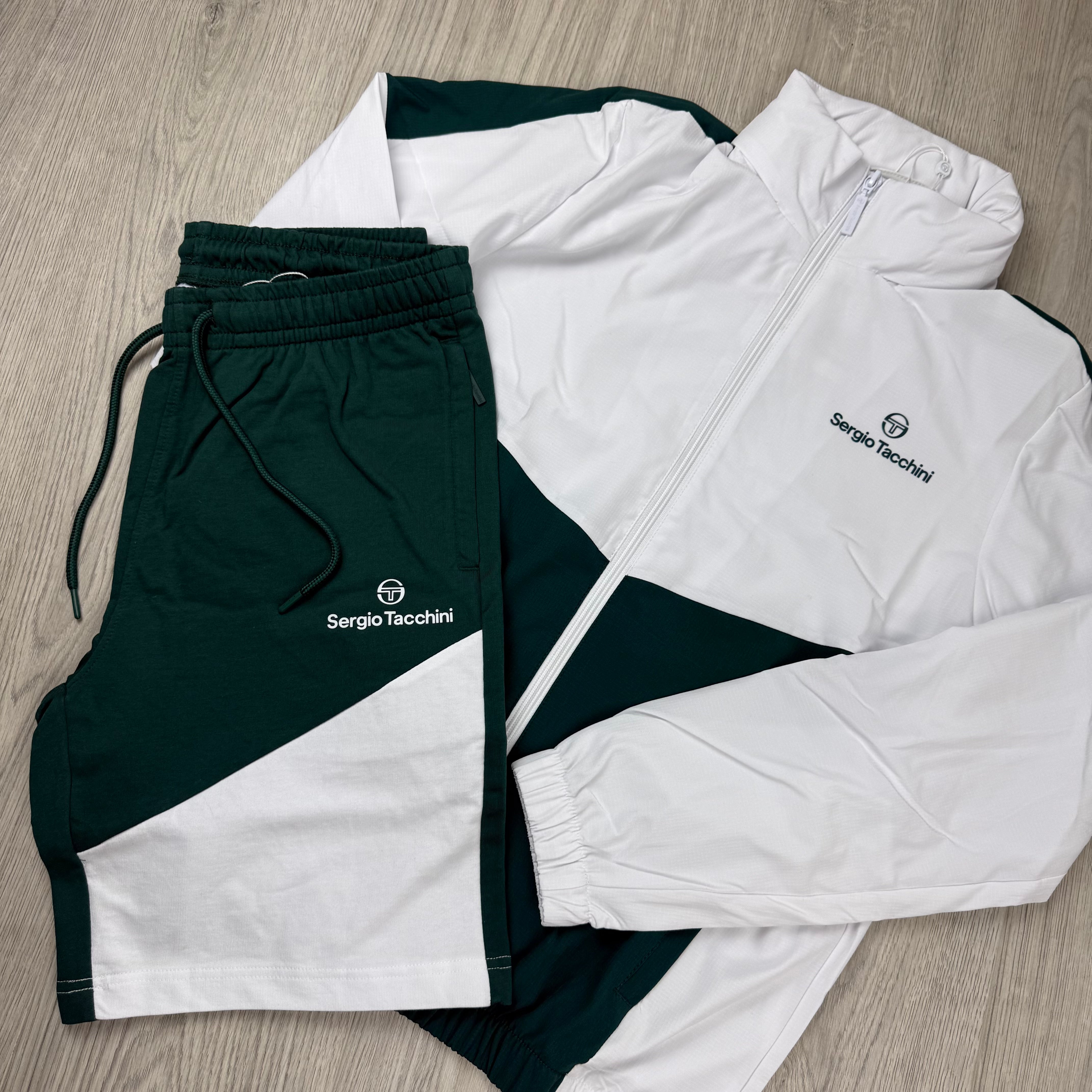Sergio Tacchini 'Giardino' Tracksuit - Sea Moss
